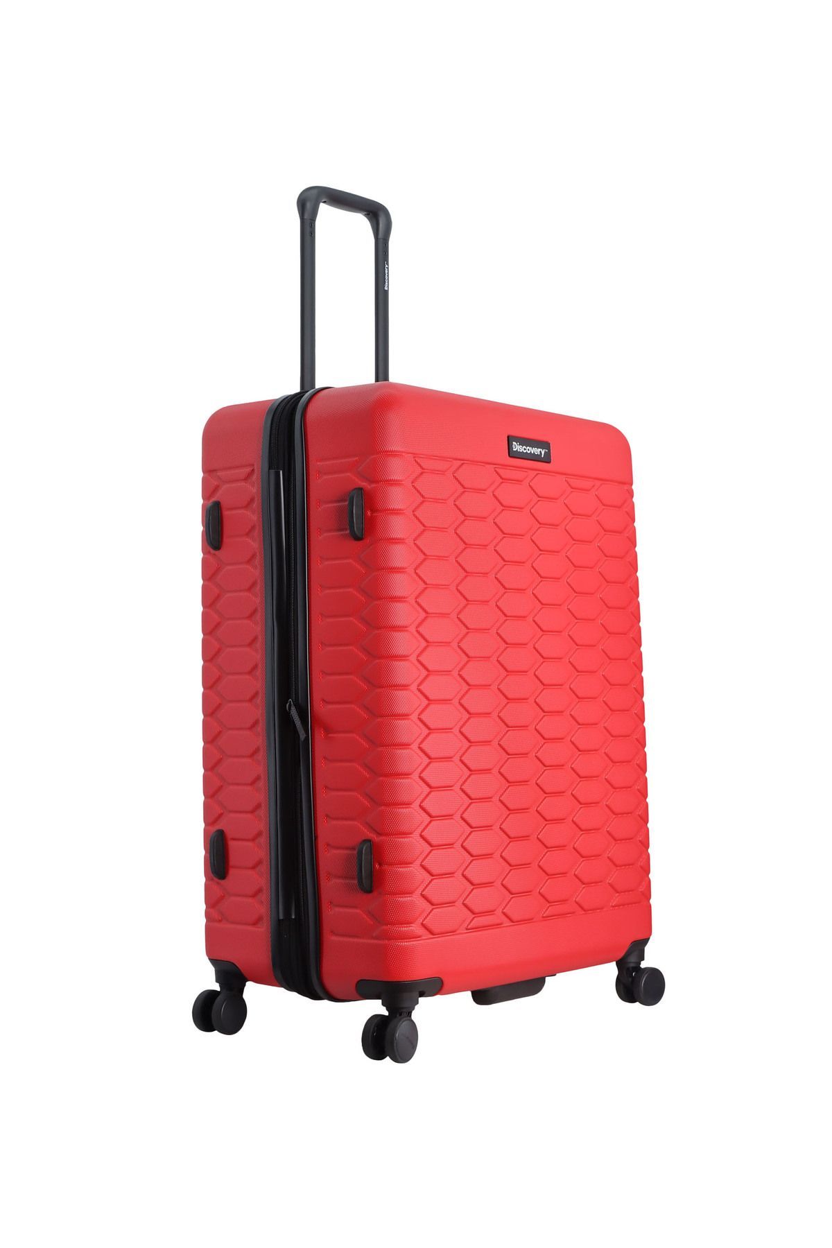 Discovery-Reptile ABS Large, TSA Lock, Expandable, 4 Double Wheels, 28 Inch Red 5