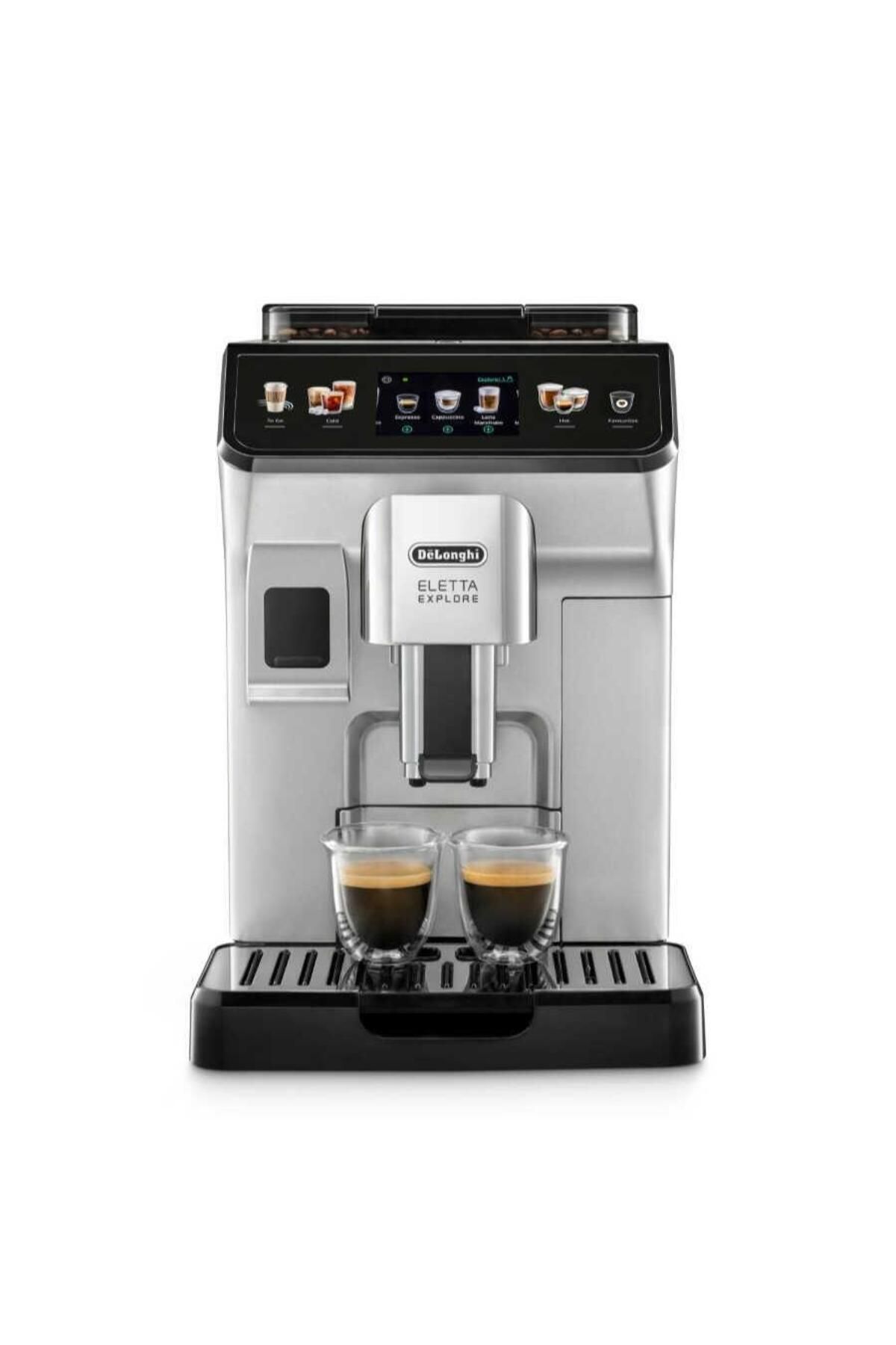 DELONGHİ-Delonghi Eletta Explore Ecam450.55.S - Fully Automatic Espresso Machine 2