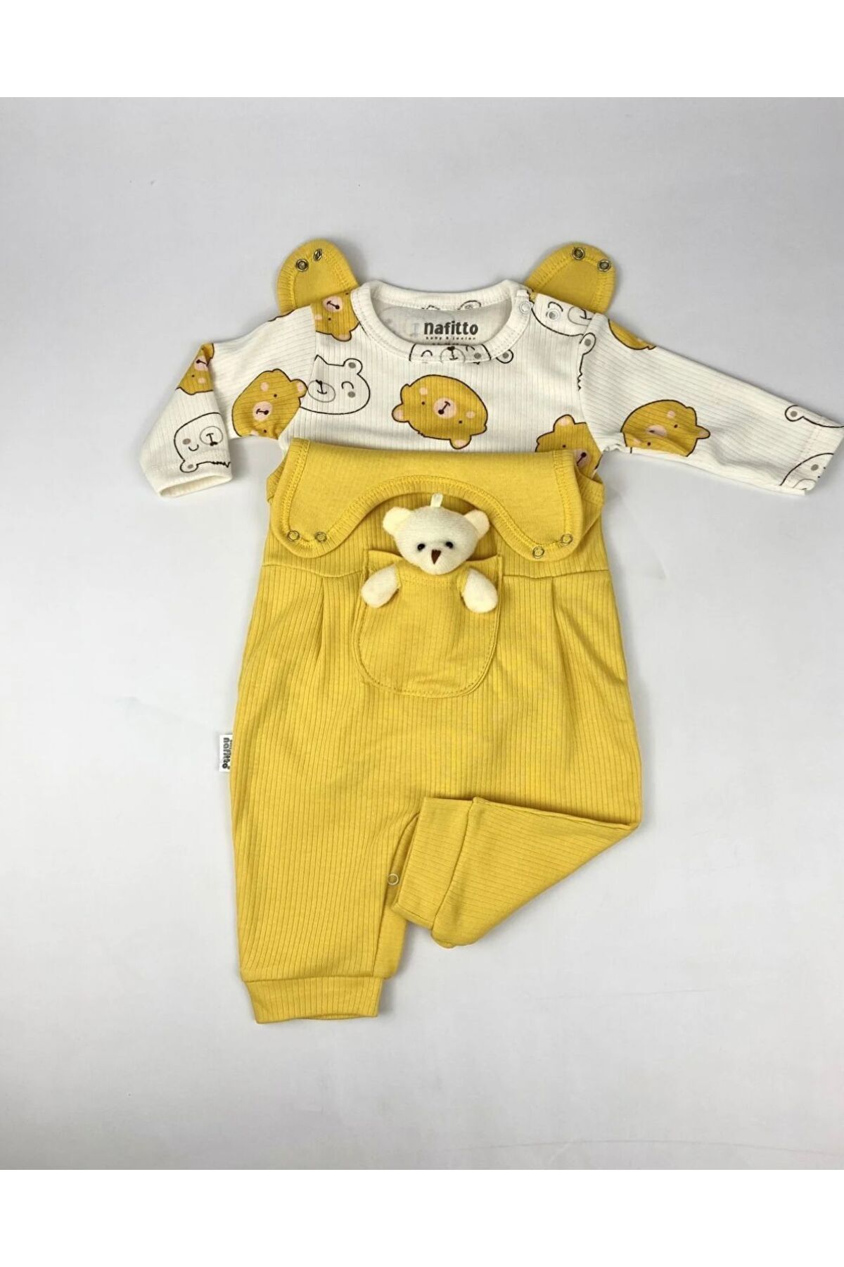 Nafitto baby&junior Oyuncak Ayıcıklı Bebek Tulum fotoğrafı 2 (önizleme)