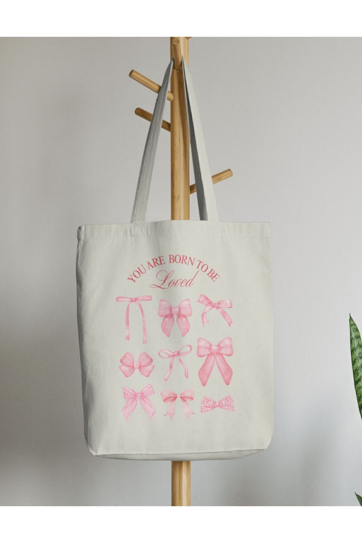 Bows Coquette Kurdeleler Y2k Retro Unisex Bez Çanta Tote Bag