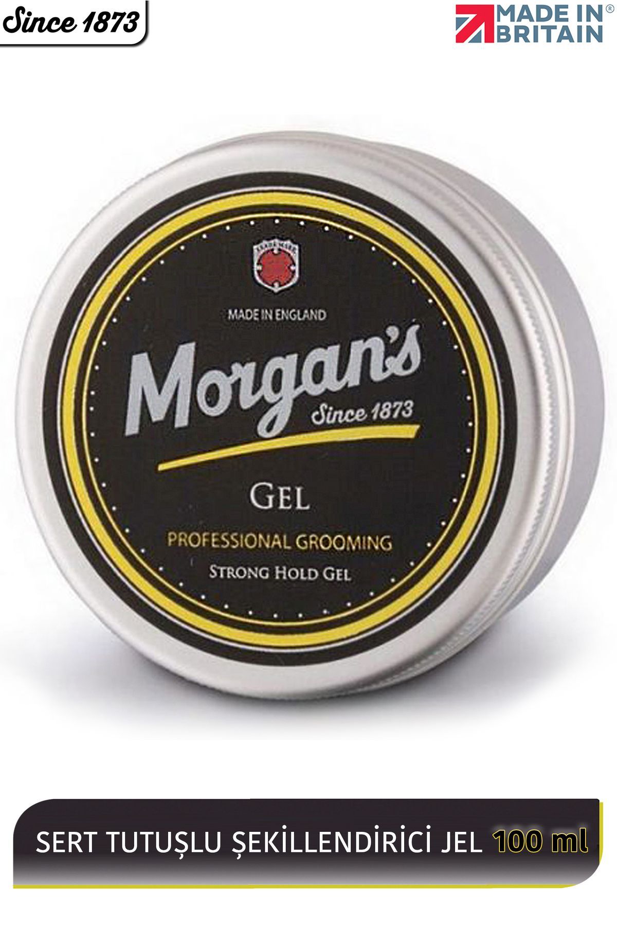ژل نگهدارنده قوی - ژل حالت دهنده High Hold 100 میلی لیتر Morgan's Pomade