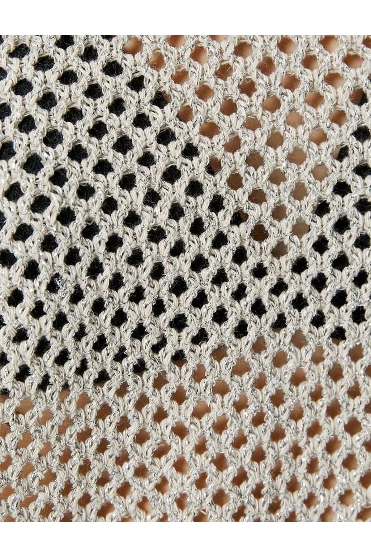 سویشرت زنانه نقره اي کوتونKoton | SS0000000037384 اورجینال - تصویر 6