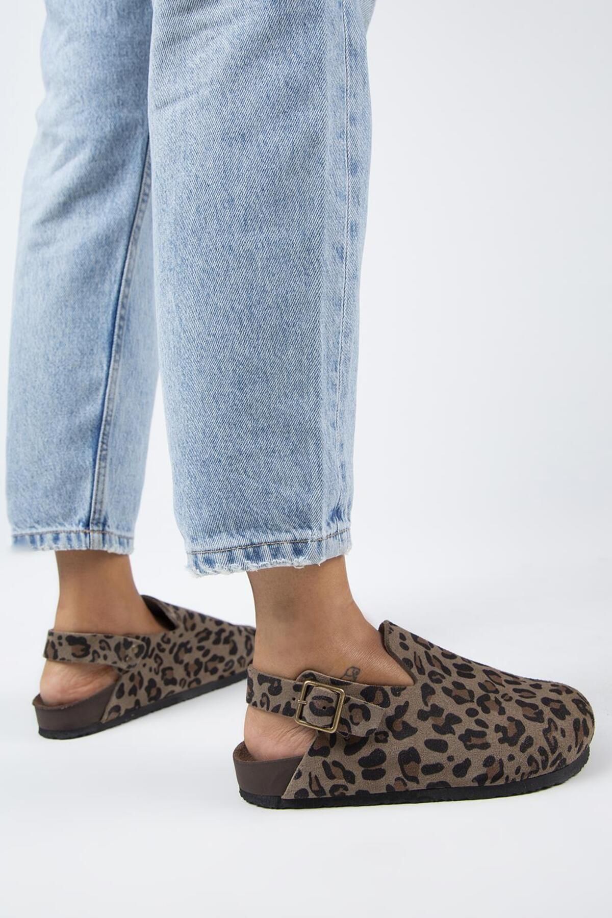 صندل زنانه قهوه ای Manijero | MNJ.143 اورجینال - تصویر 5