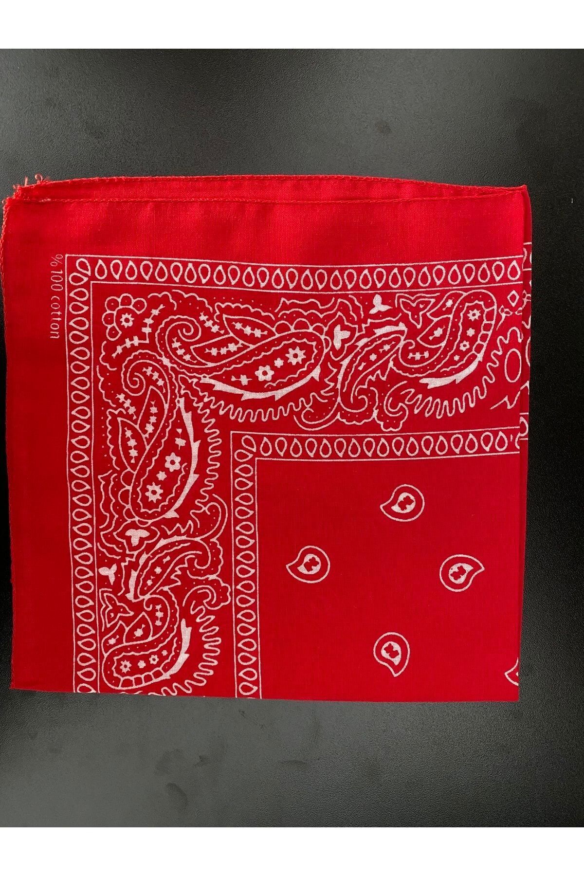 Gülerbandana by yunus güler Etnik Desen Bandana Kırmızı