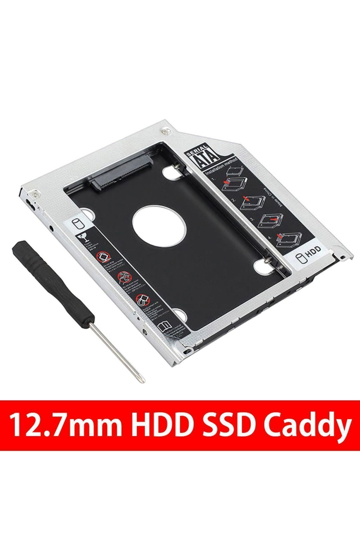 12.7mm Sata 3.0 2.5 Inch Notebook Hdd Ssd Caddy Kızak Kutu