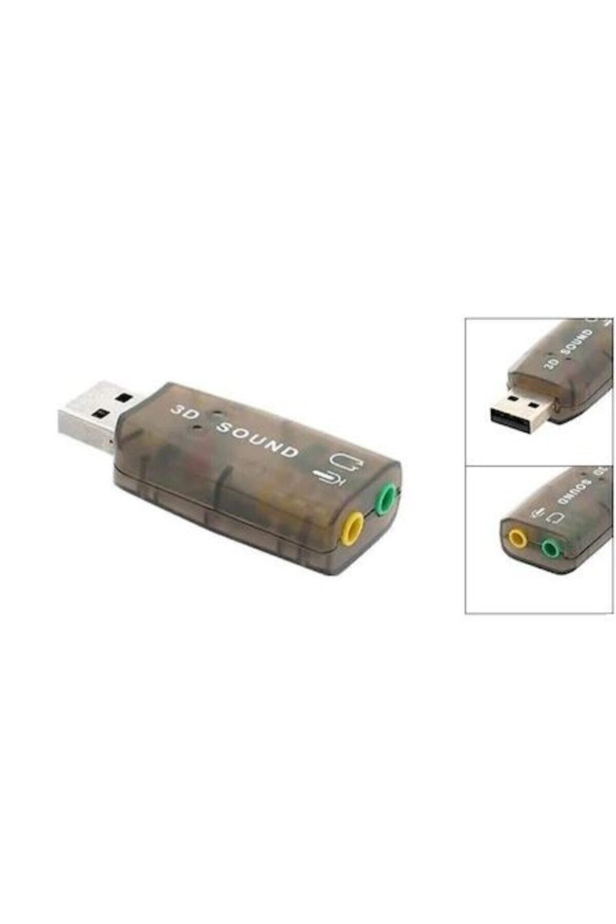 Usb Ses Kartı 5.1 3d Sound Card 2