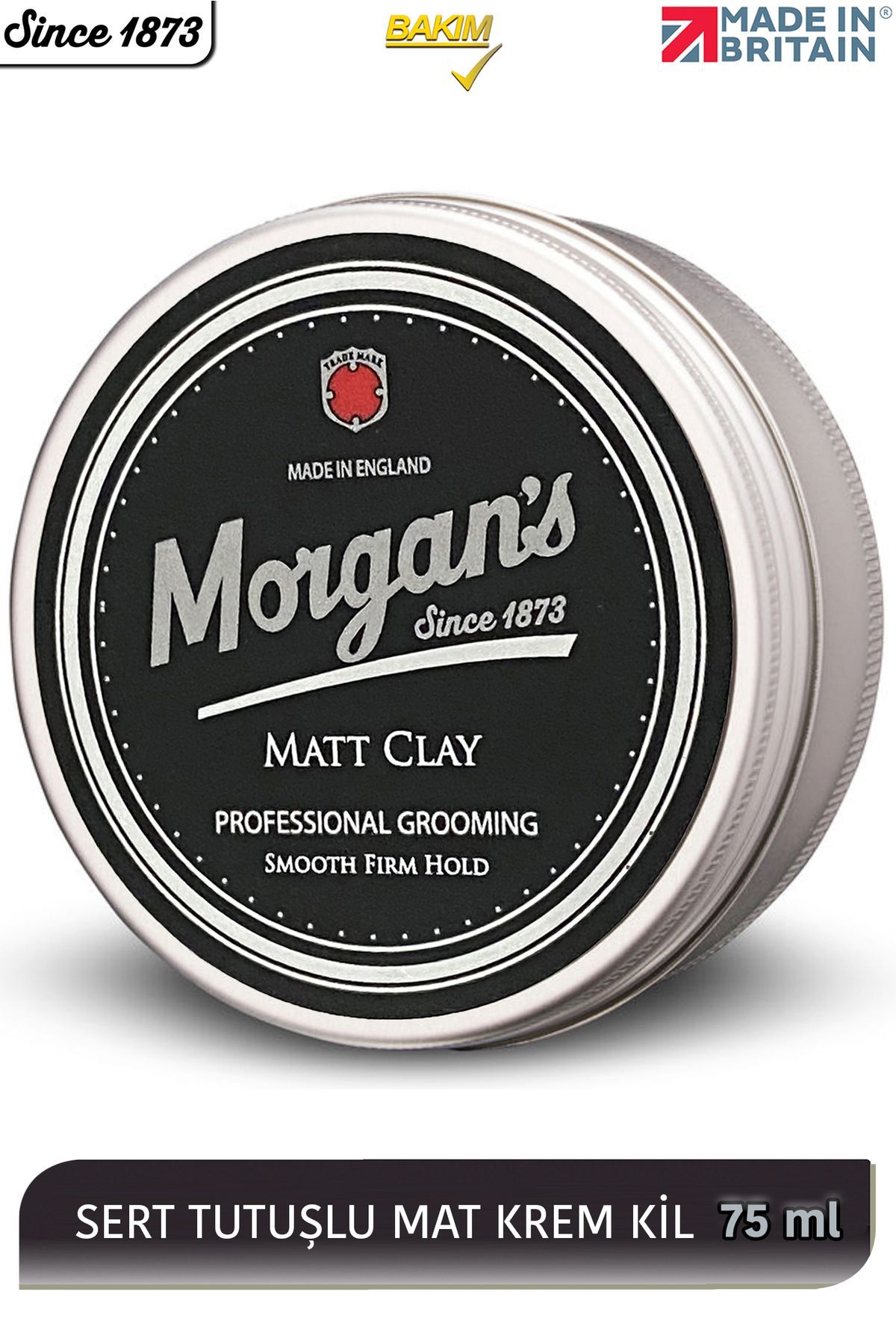 Morgan's Matt Clay Smooth Form Hold - Strong Hold Styling Clay 75 ml Morgan's Pomade