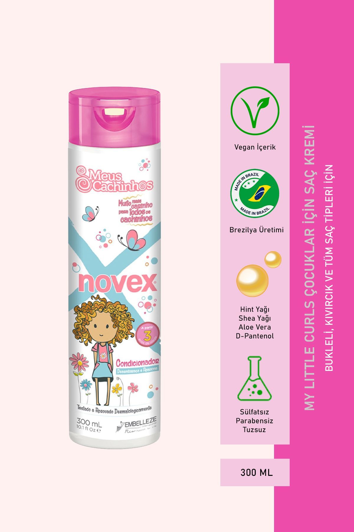 NOVEX-My Little Curls - 300ml Curl Defining Conditioner for Children 1