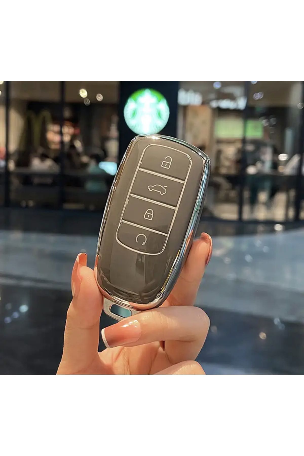 emii auto spare parts Chery Tiggo 8 Pro Tiggo 8 Pro Max Tiggo 7 Pro Max Omoda 5 Jaecoo Anahtar Kılıfı Füme