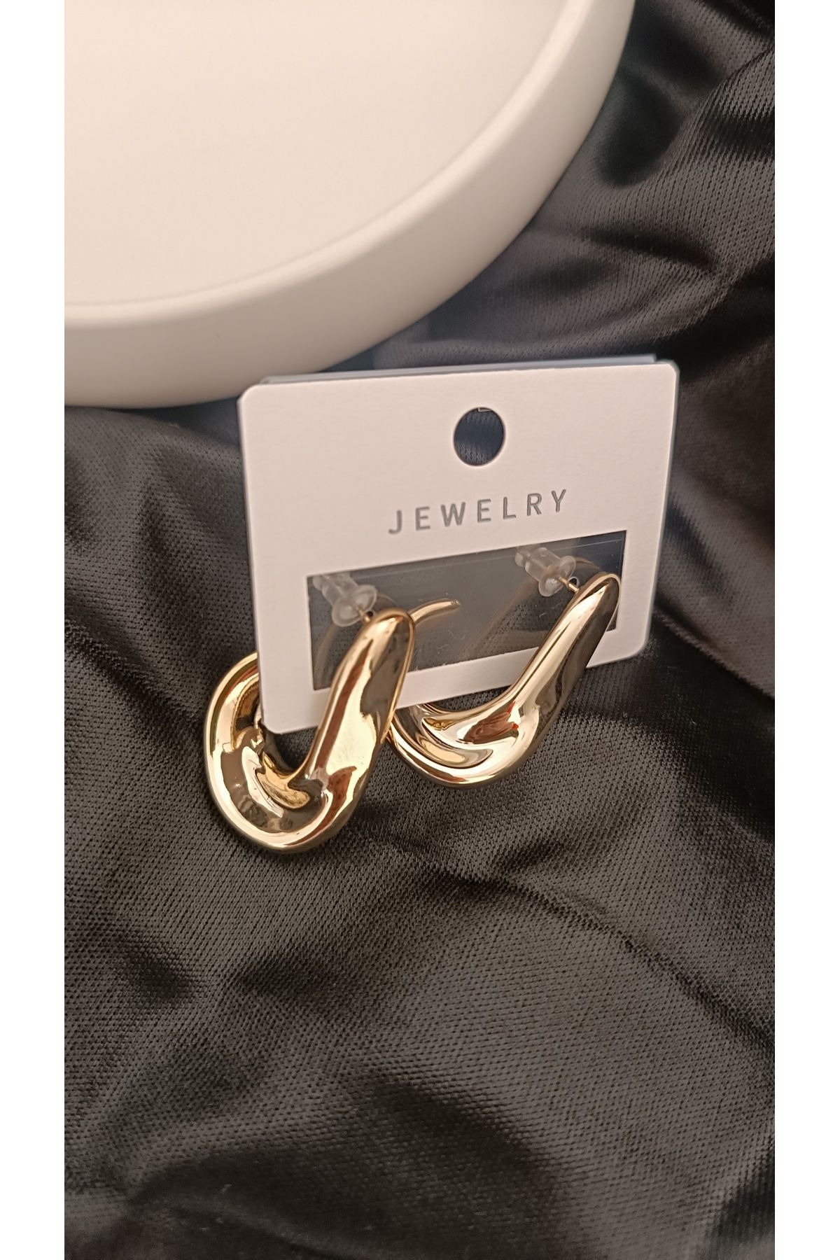 GÜRLER-Special Design Light Gold Earrings 2