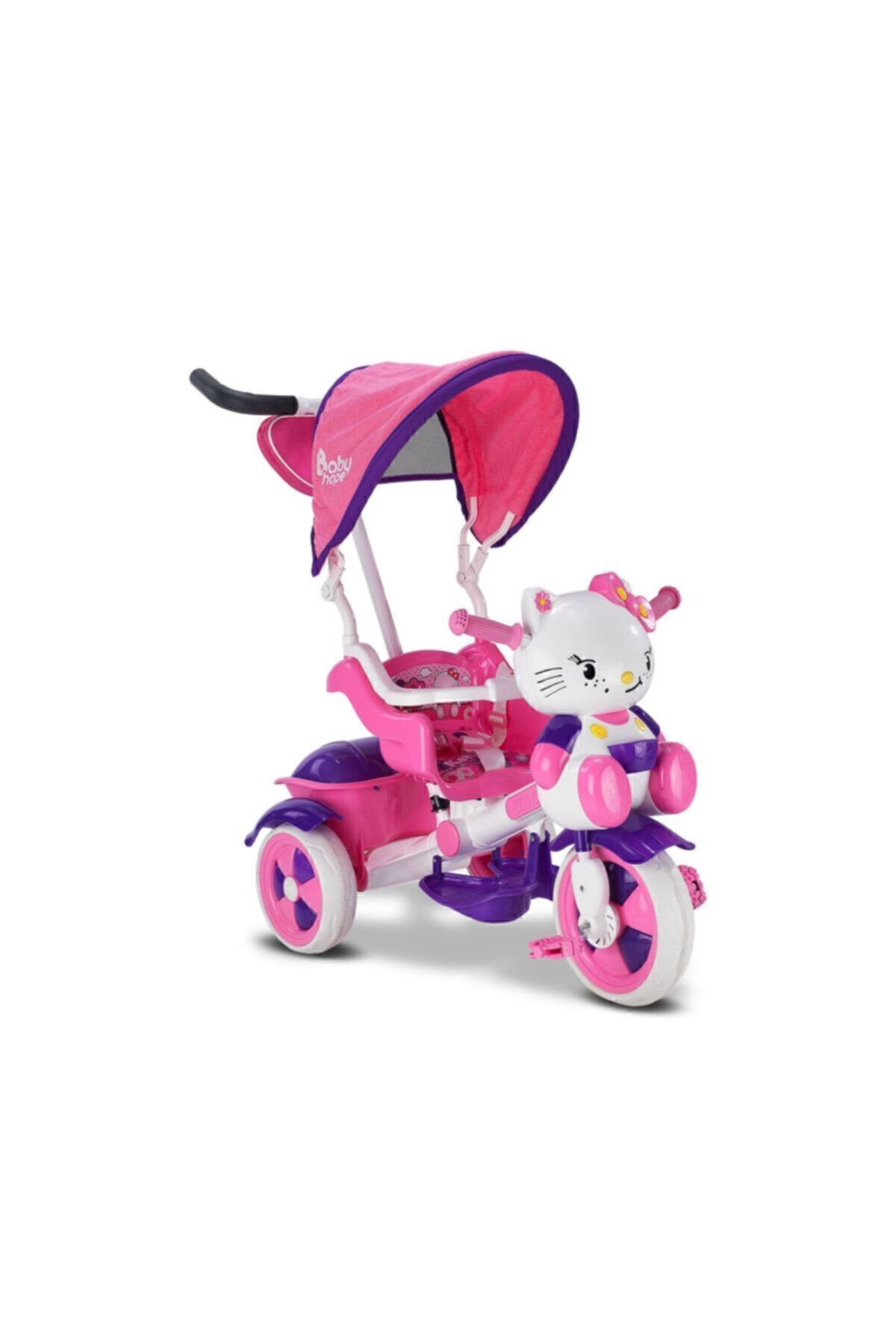 BabyHope Öykü Bebek Dünyası Pembe 135 Kety Üçteker Bebek Bisiklet
