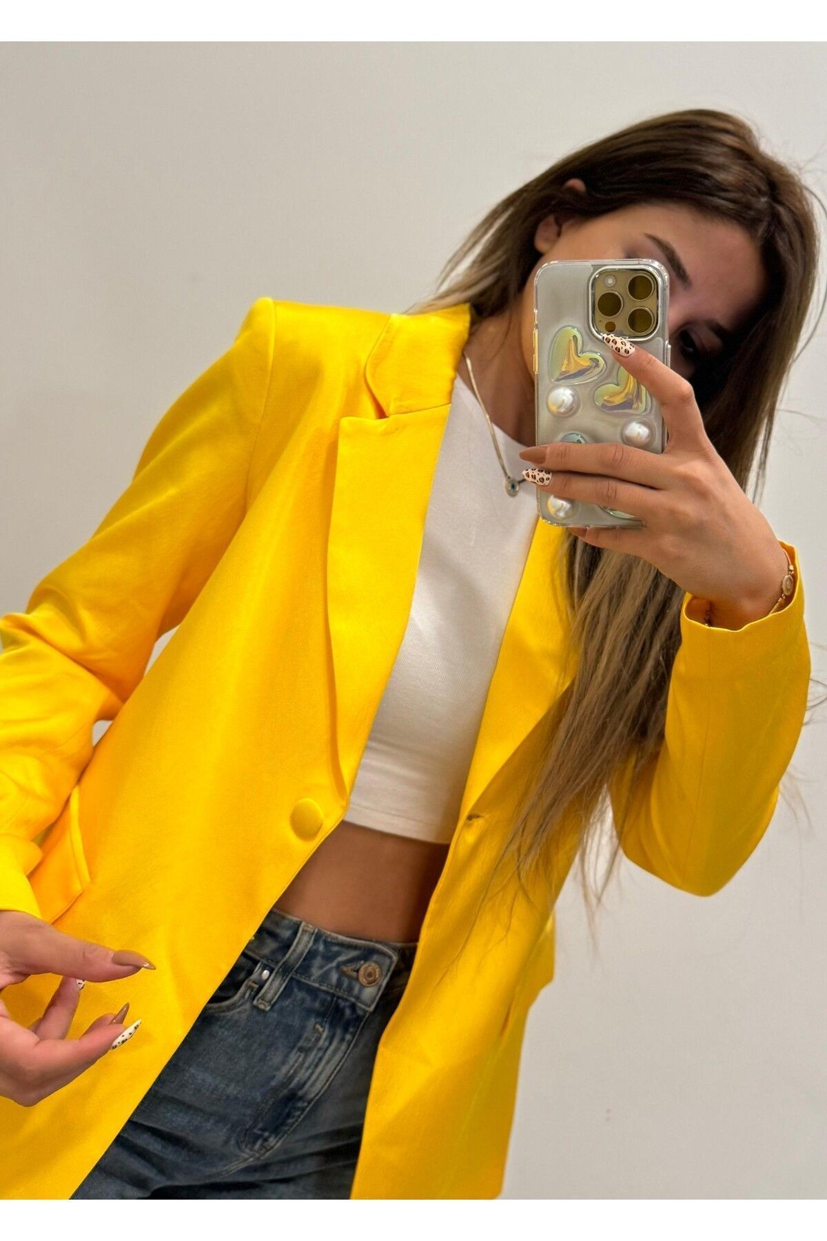 Blazer jaune outlet