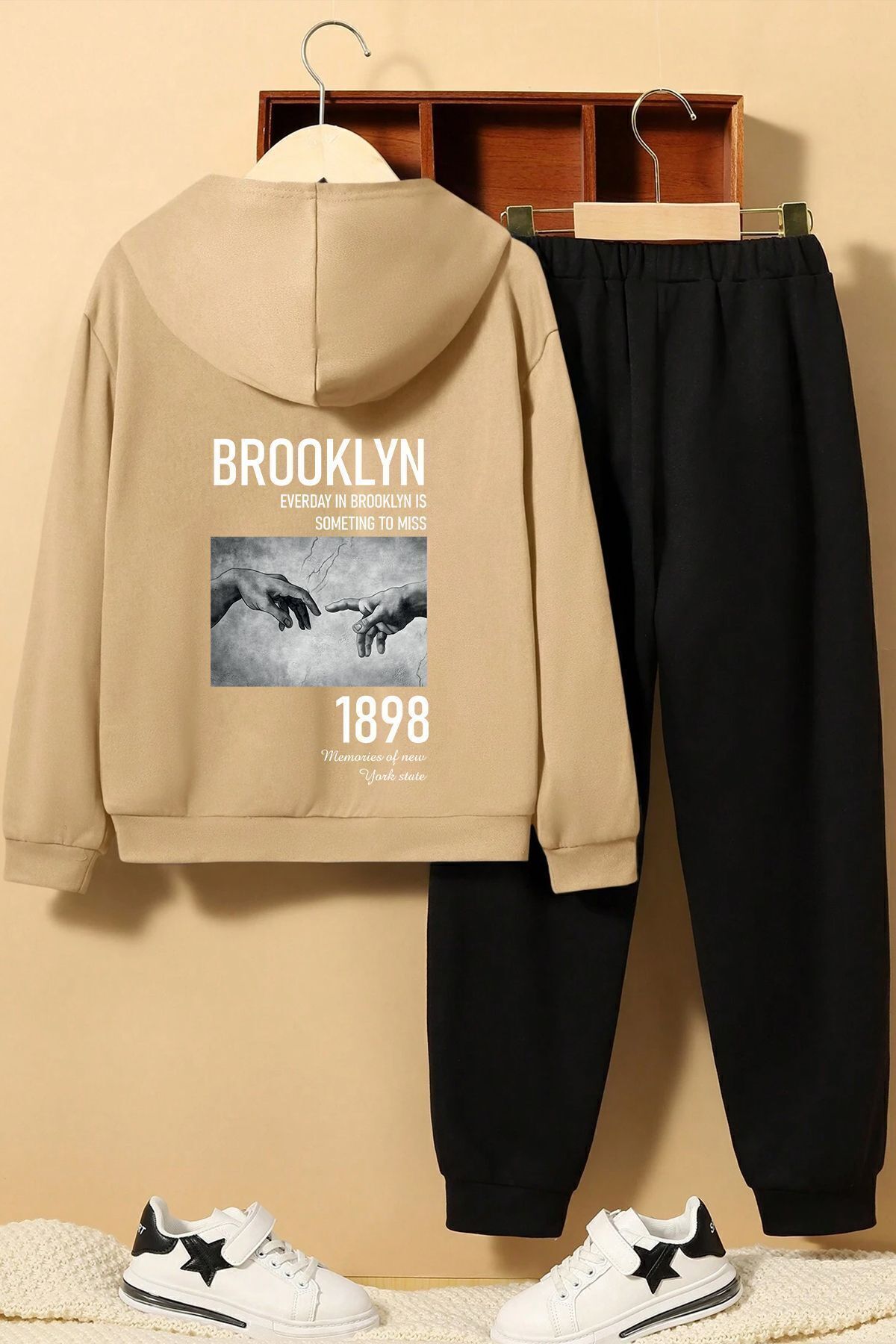 uyguntarz Bedruckter 1898 Brooklyn-trainingsanzug Für Kinder für Kinder Unisex - 5–6 Jahre