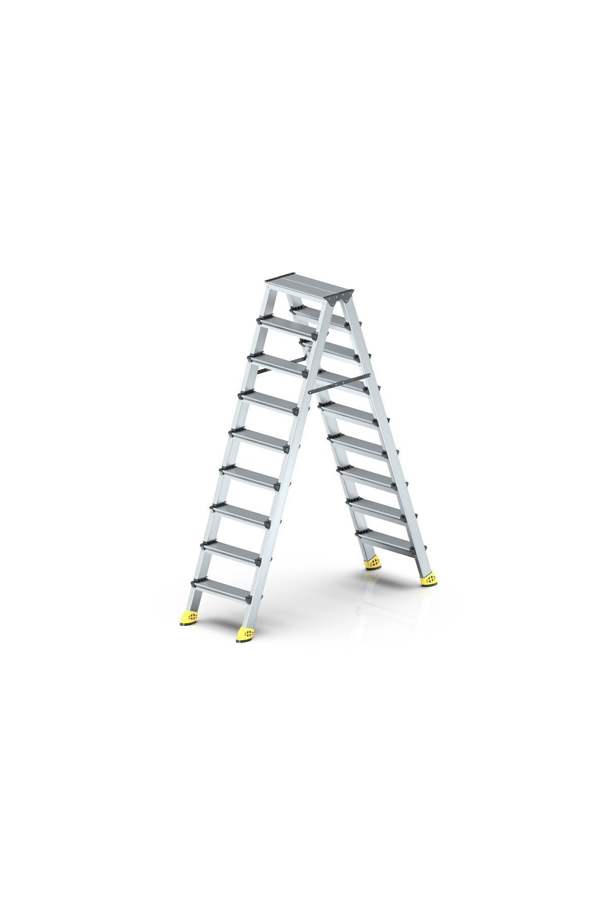 NARVON 9 9 Lüx Çift Çıkışlı Alüminyum Merdiven