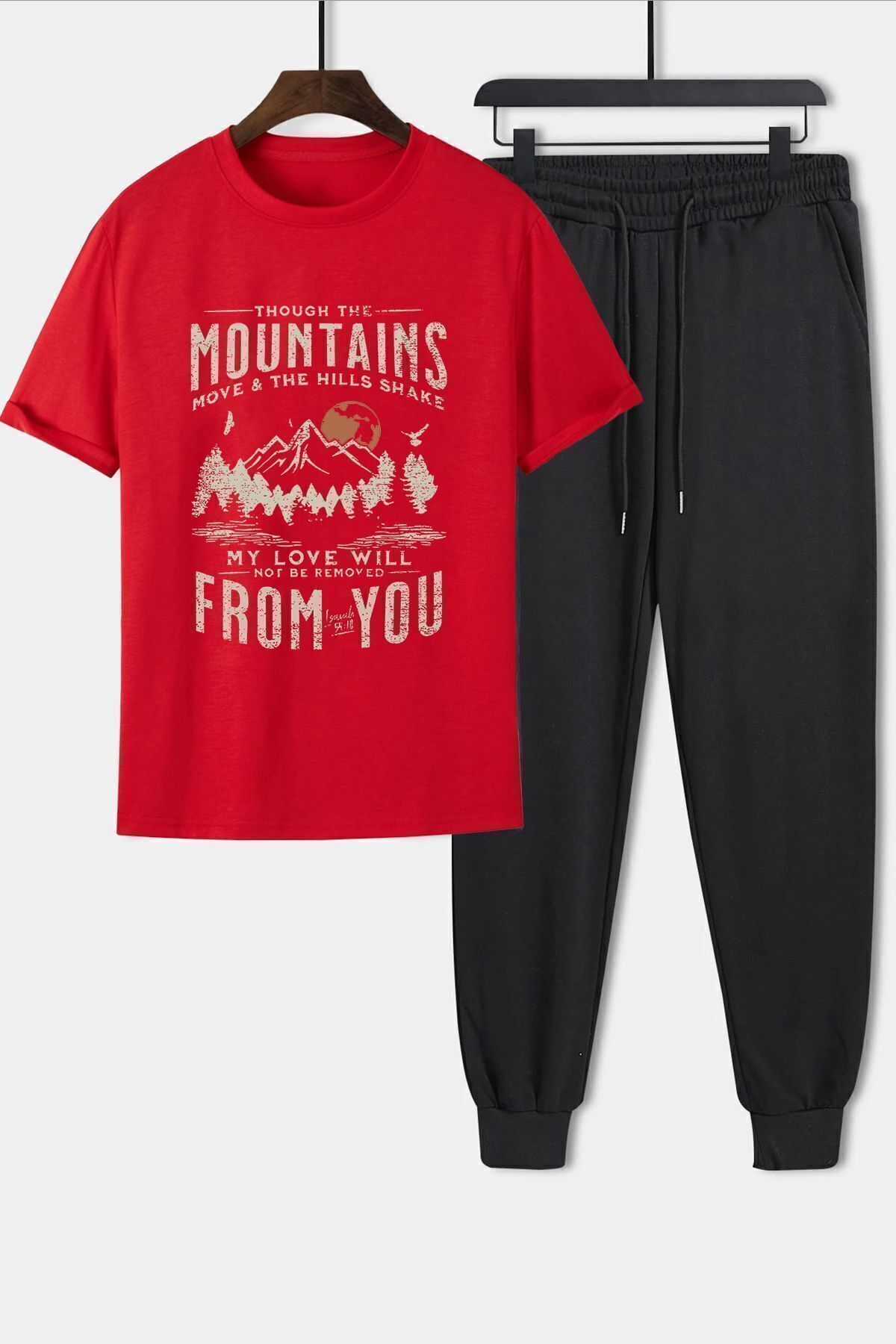uyguntarz Set De Trening Unisex Mountains Din 2 Piese Unisex - L