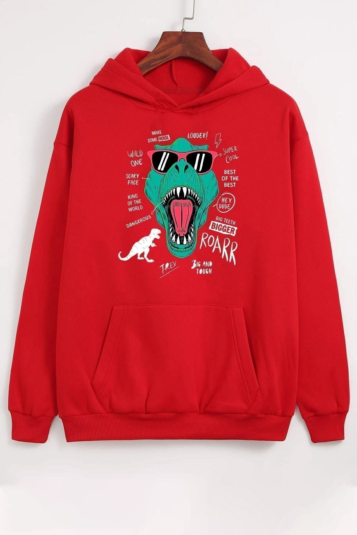 سویشرت  KPP-siyah-dinazor(baskıön)