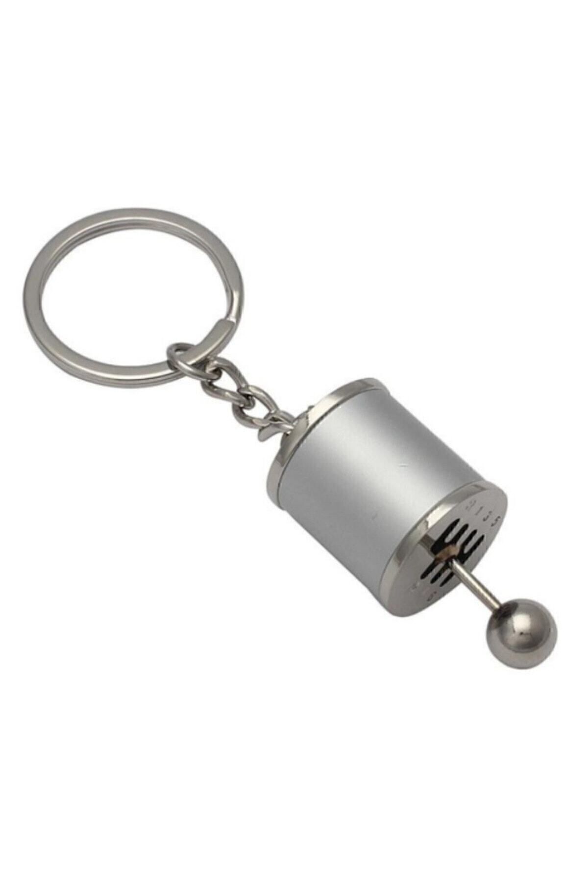 Paras Ticaret Blue Color Moving Car Manual Shift Keychain Six Speed Gear Shifter Knob Metal Keychain Trendyol