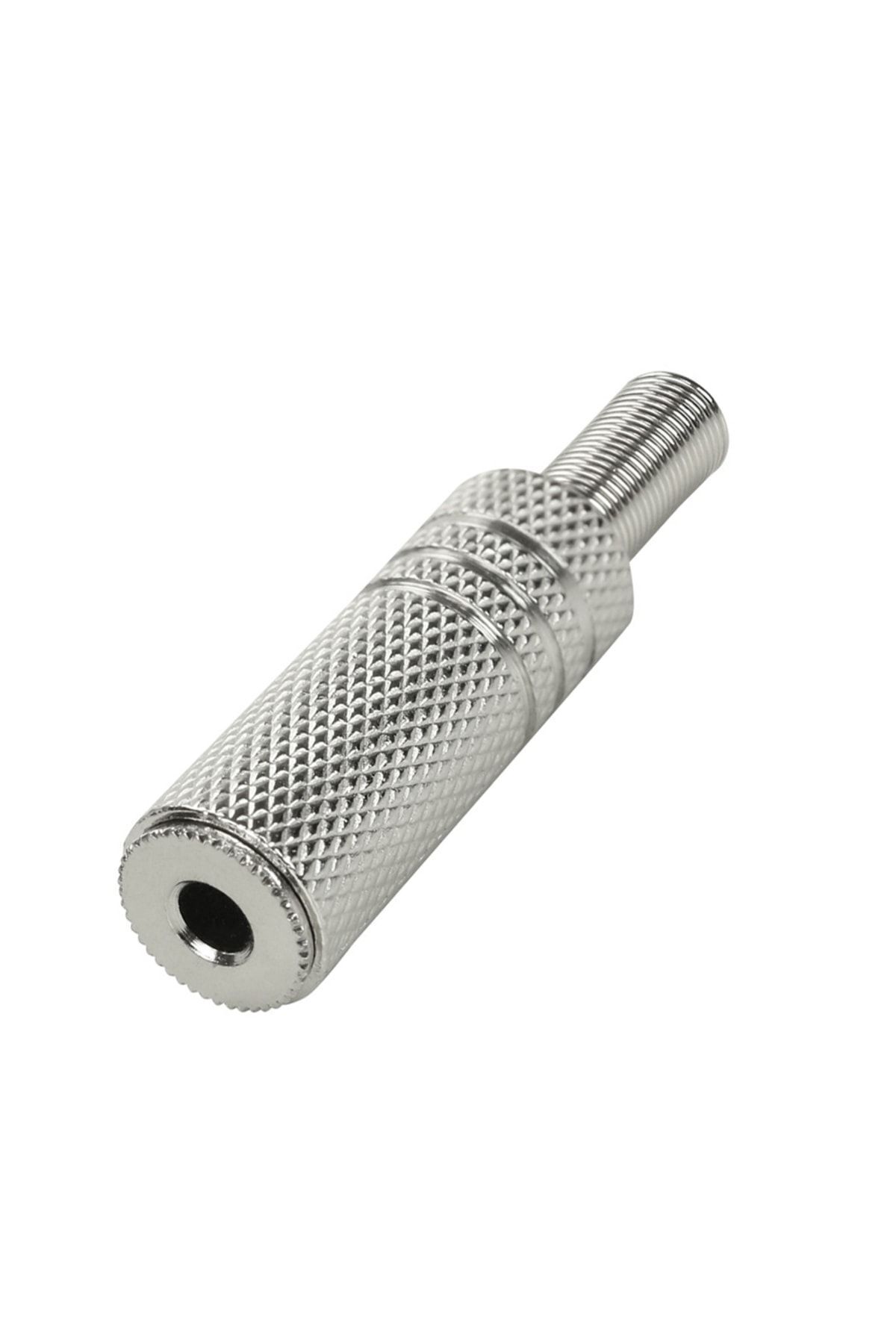 BK Teknoloji Metal 3.5mm Trs Stereo Dişi Jak Ses Kablosu Uzatma Konnektörü