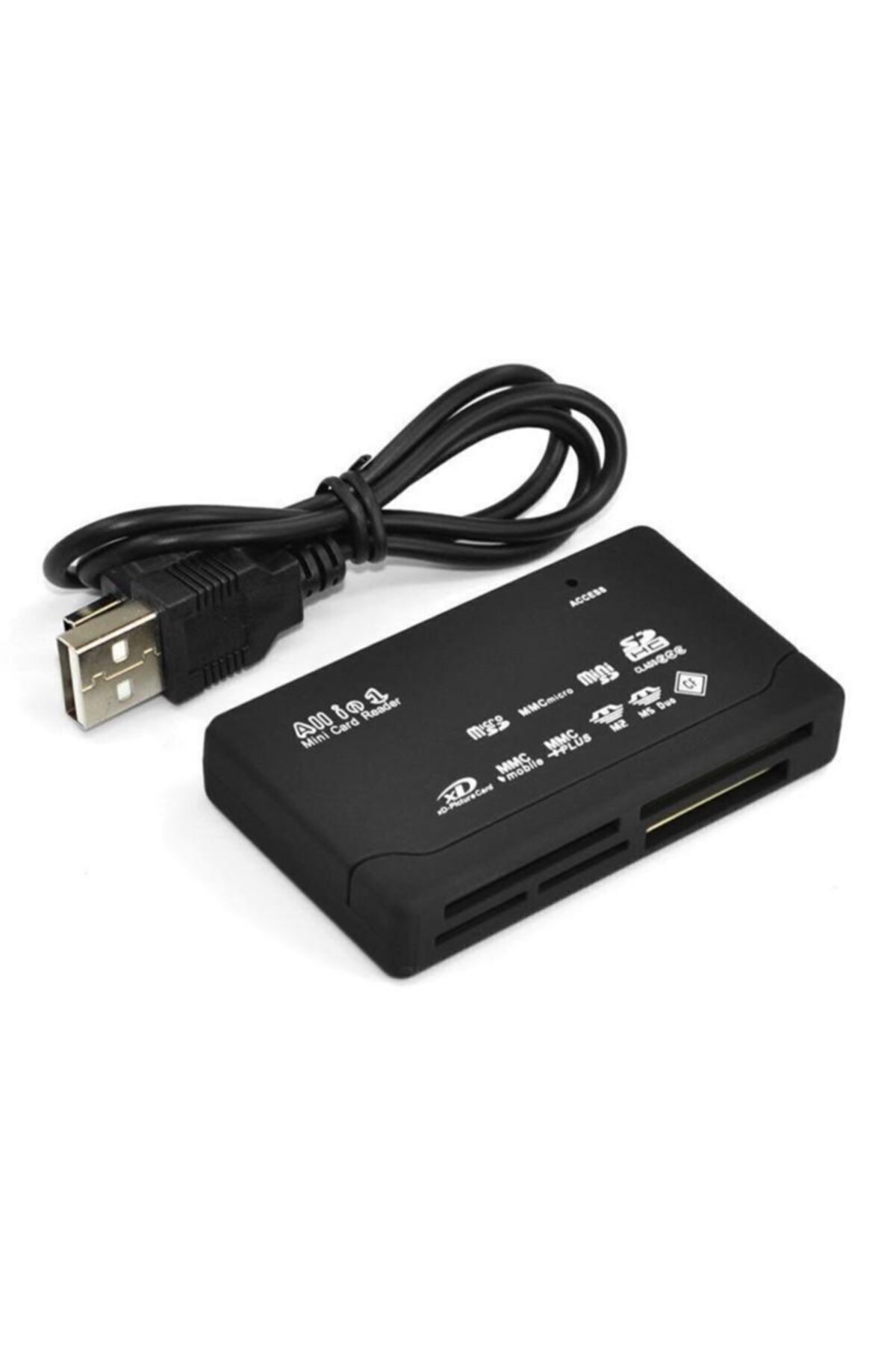 Kuvars-Multi Card Reader Compact Flash Cf Sd Mmc Cf Ms Multi Card Reader 2
