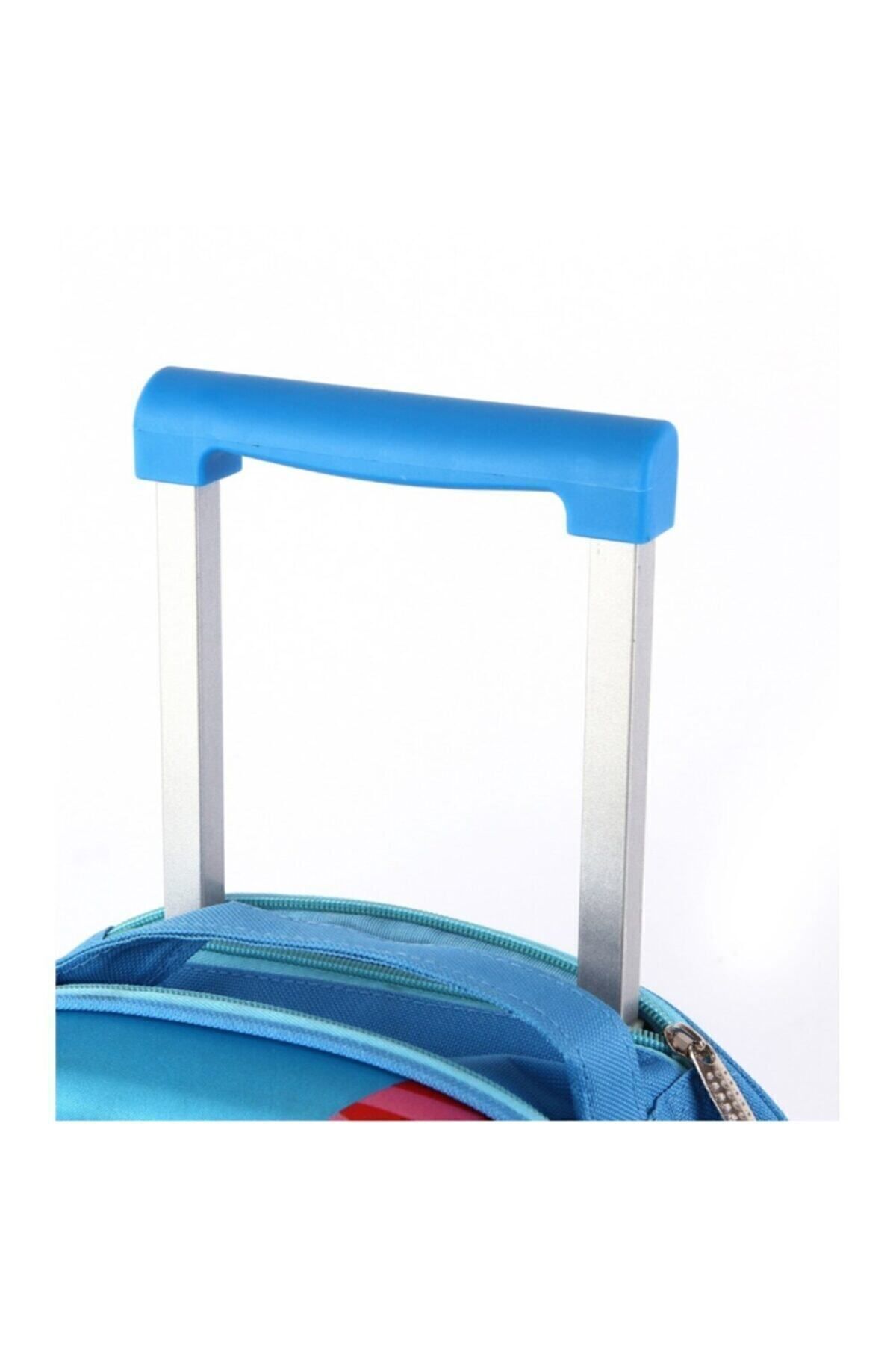 OOPS-Blue Check Check Suitcase 3