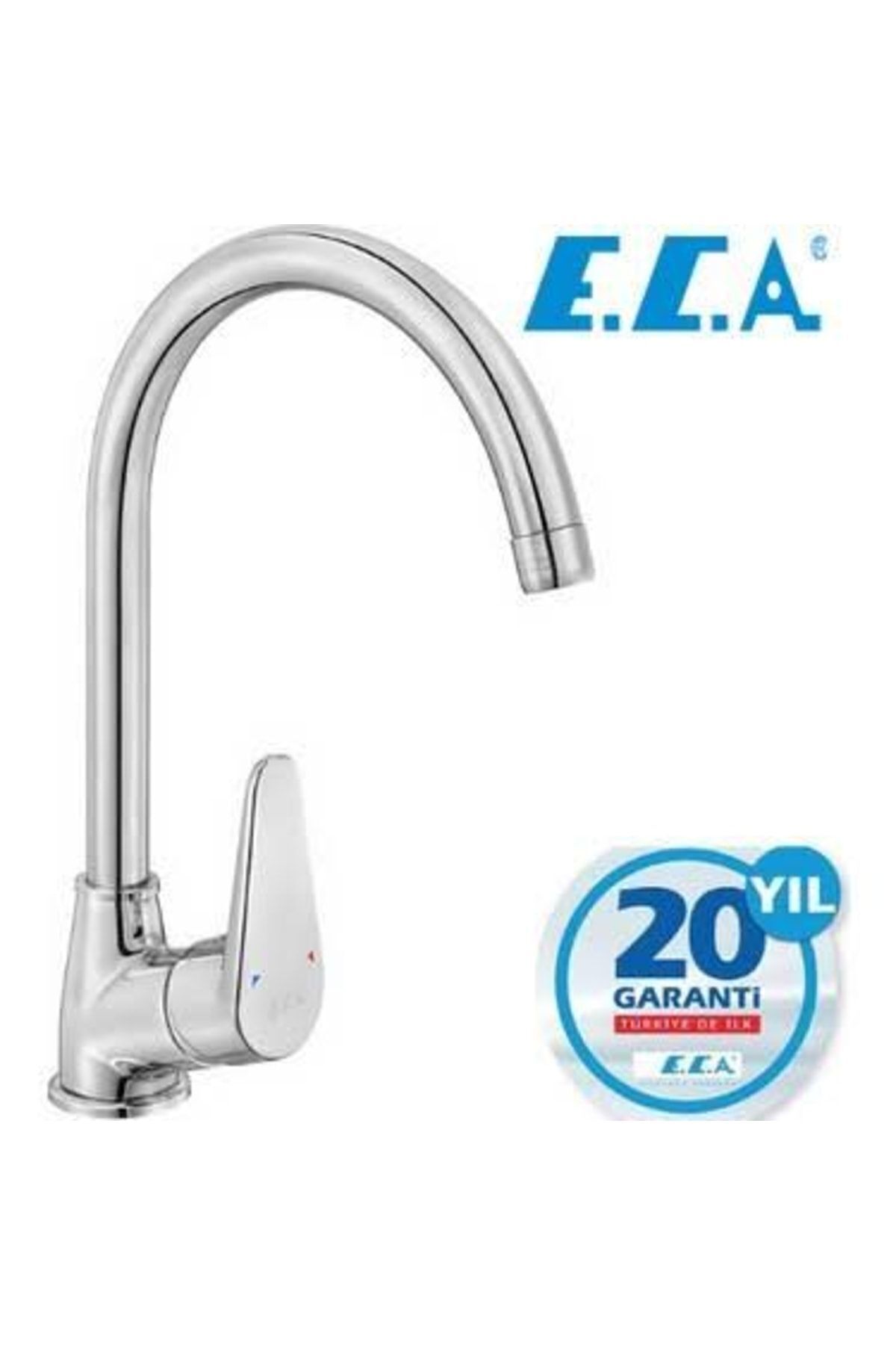 Eca Spylos Mutfak Eviye Bataryası Krom