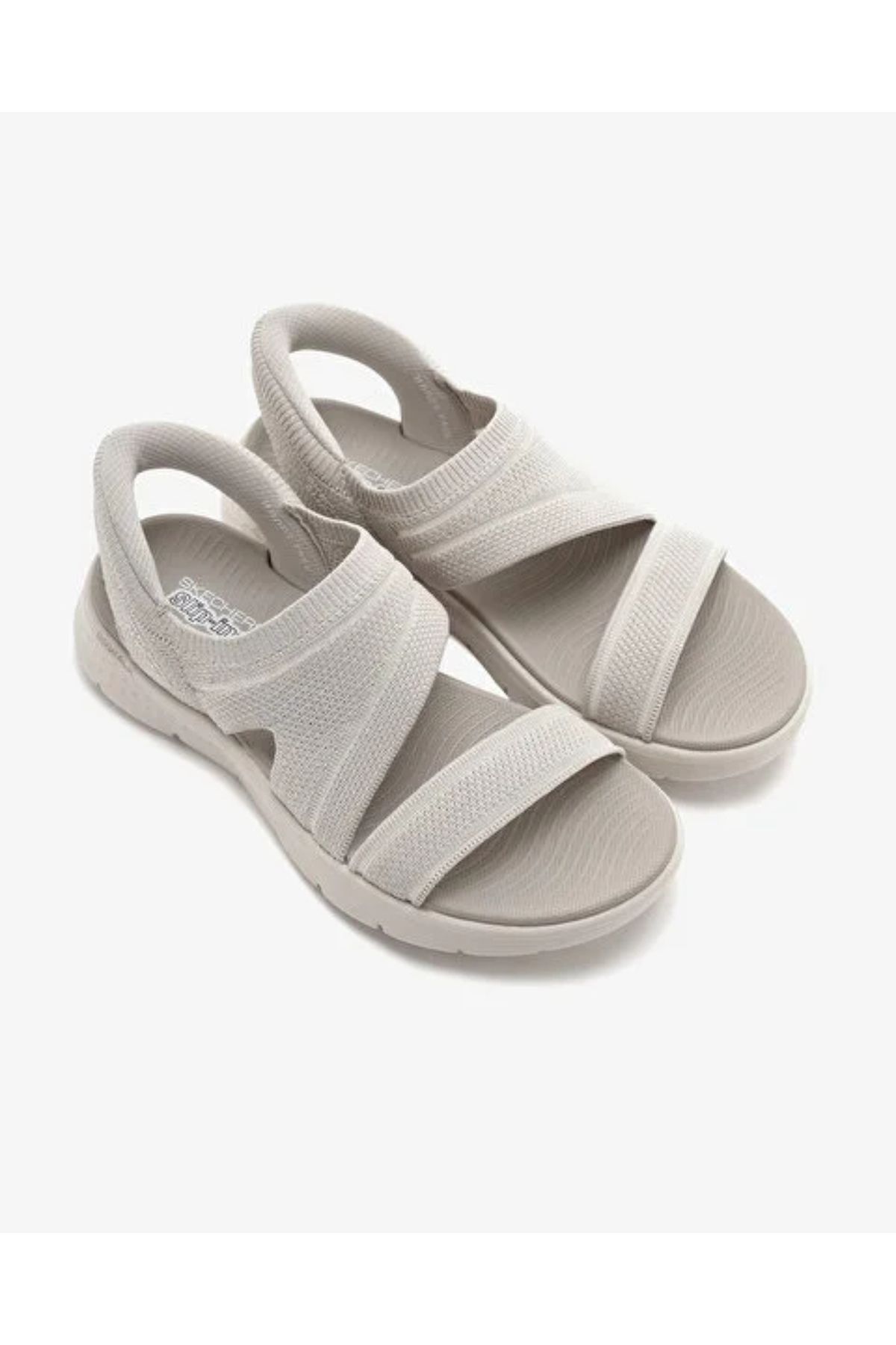 SKECHERS-Sandále Go Walk Flex - lákavé 141482 Nat Slip-Ins 6