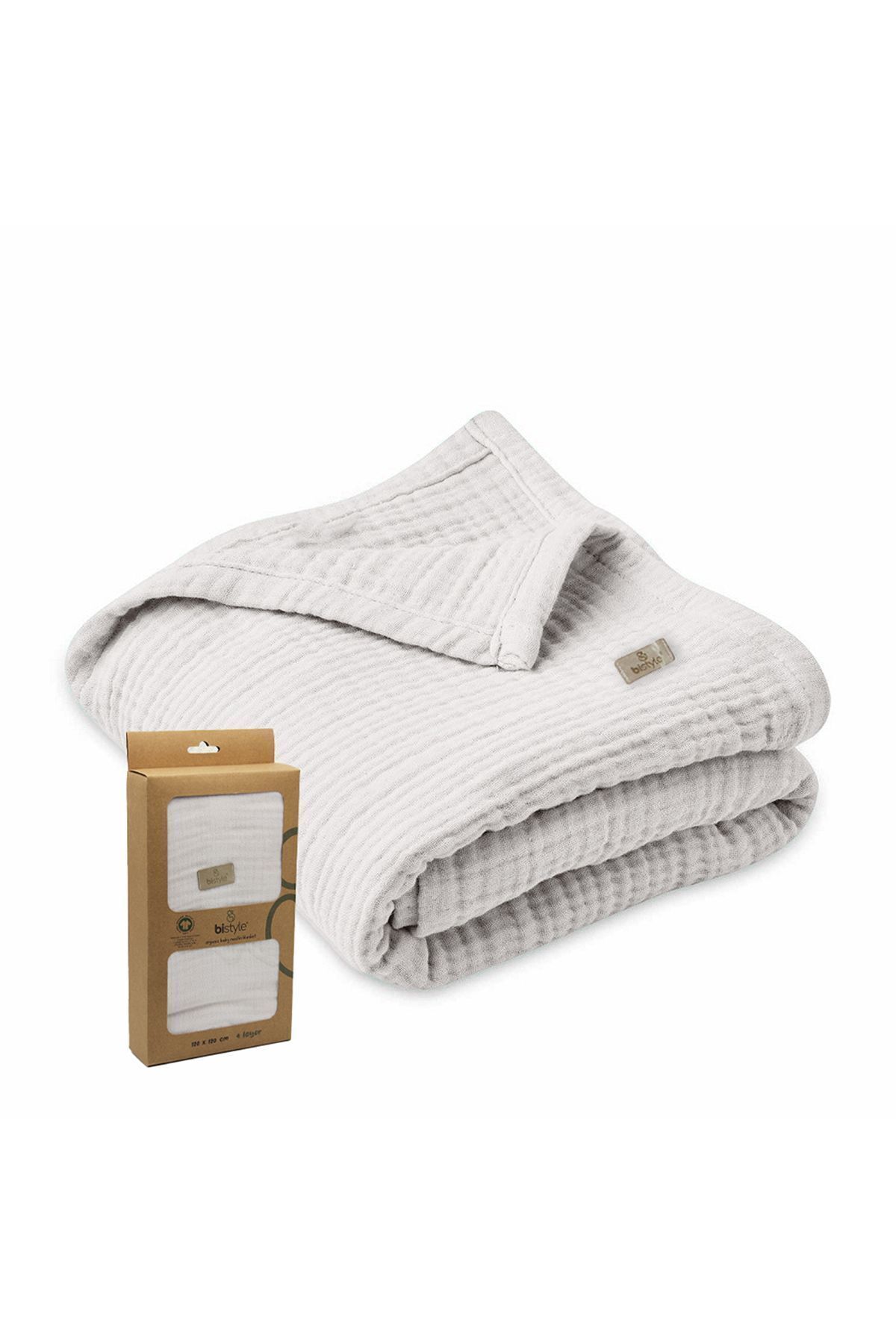 Bistyle Baby 4-Layer Muslin Blanket 120×120 cm