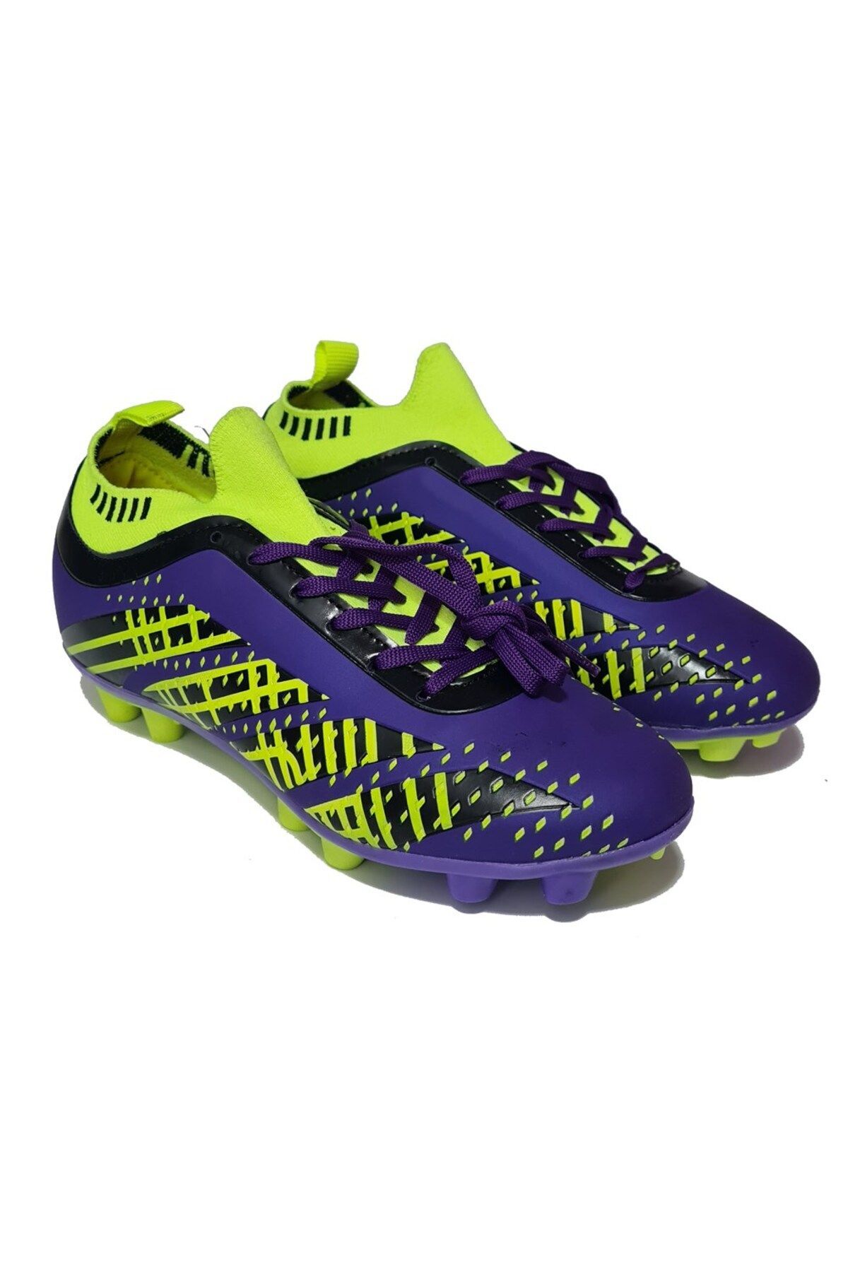 Super Mercury Bilekli Çoraplı Krampon Futbol Ayakkabısı T-510-KR 2