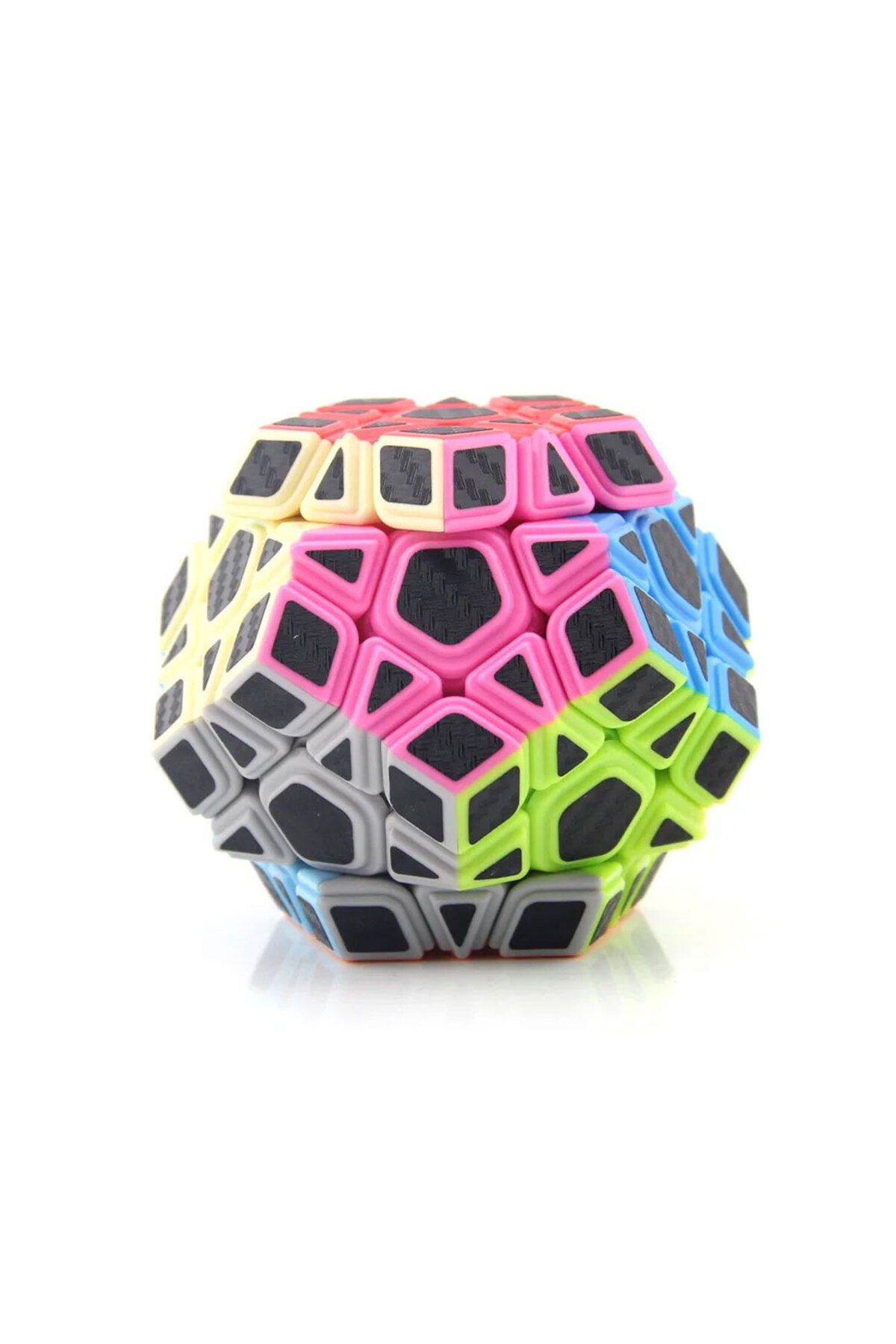 hediyecik-Moyu Meilong Megaminx Carbon Fiber Intelligence Cube Intelligence Cube Cube Speed Cube 4