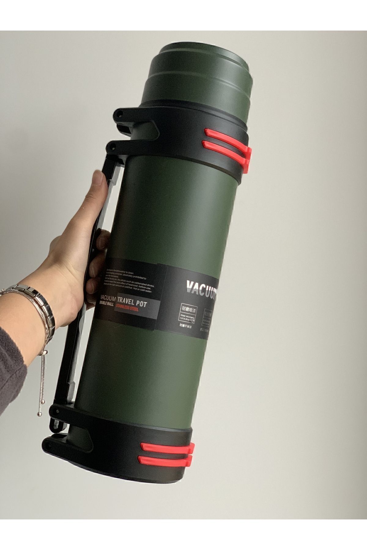 Travel Pot 2,5 Litre Aile Boy Kamp Termos
