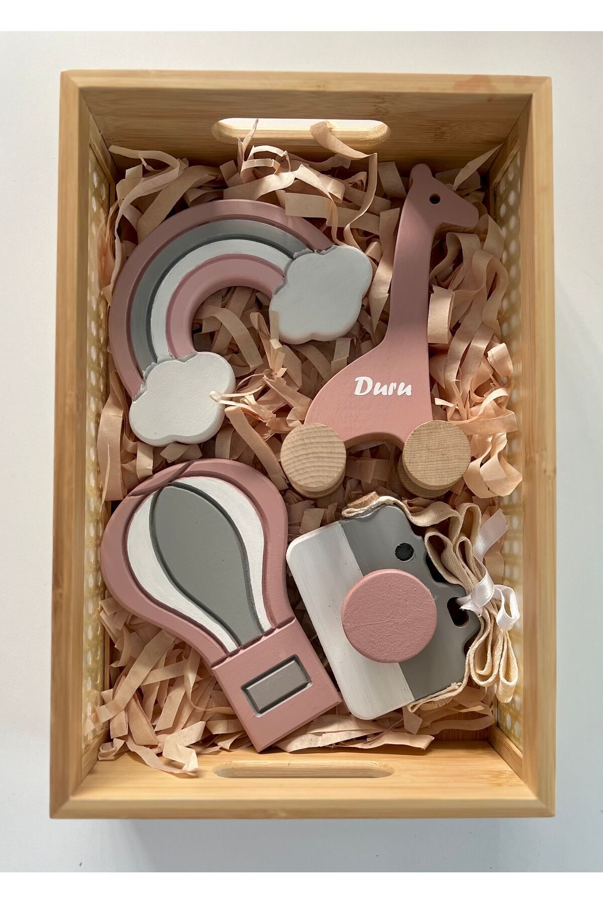 Objeli bebek çekim aksesuarı dekor bebek hediyelik set