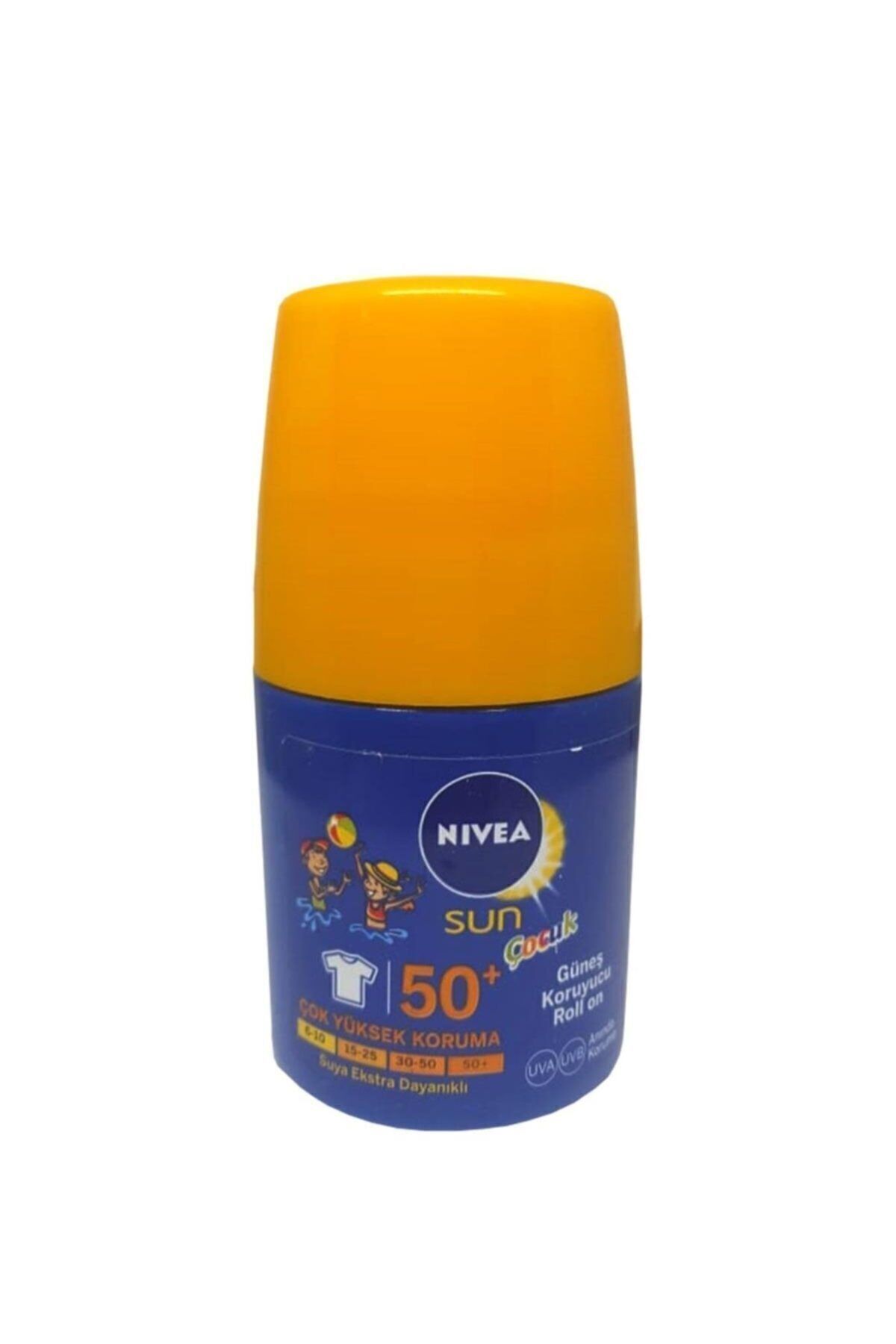 NIVEA-Sun Sunscreen Roll for Children - On 50ml 1