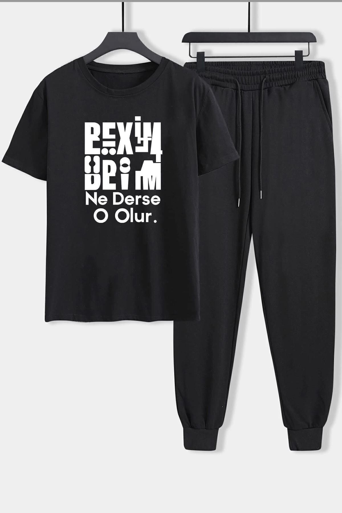 uyguntarz Set De Trening Din 2 Piese Unisex Whatever My Master Says Goes Unisex - 2XL
