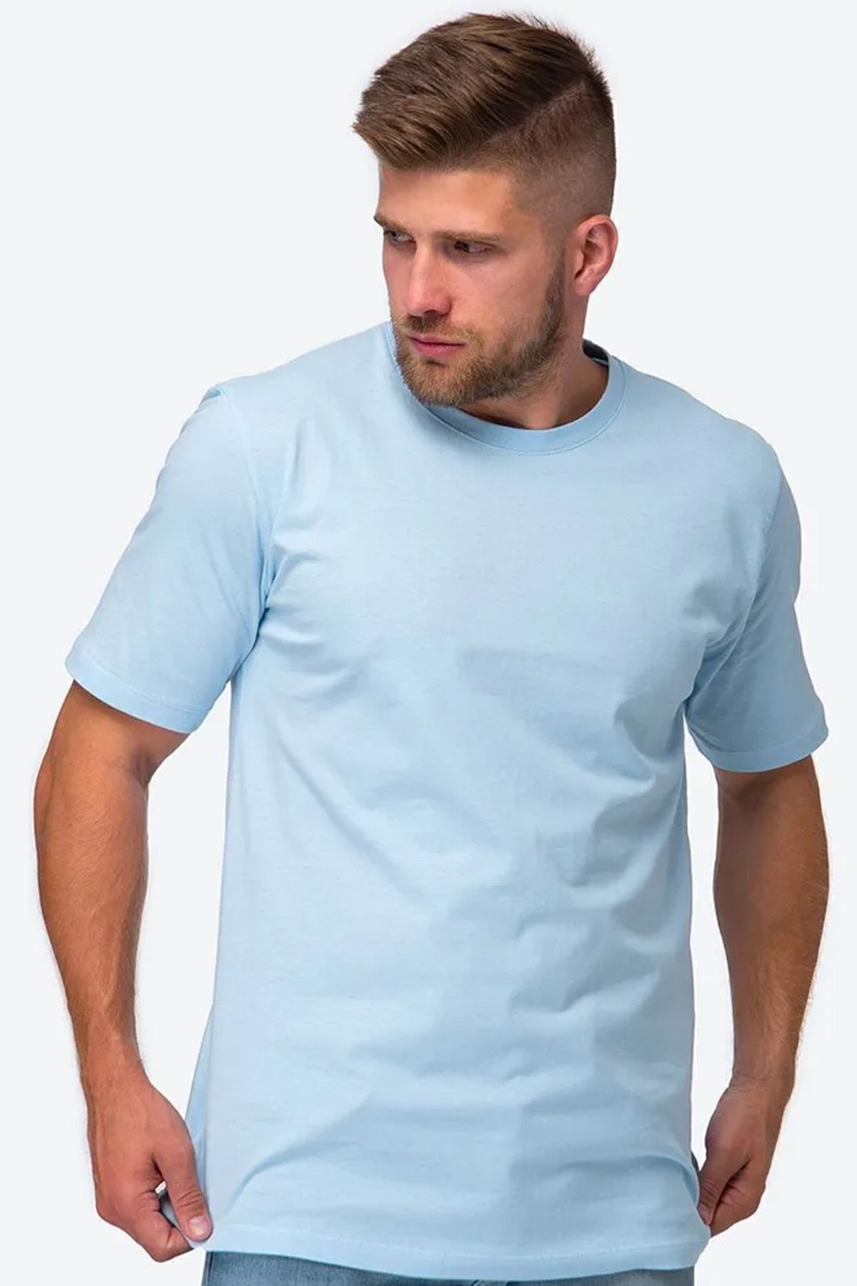 uyguntarz-Uniszex Cotton Oversize Basic póló 3