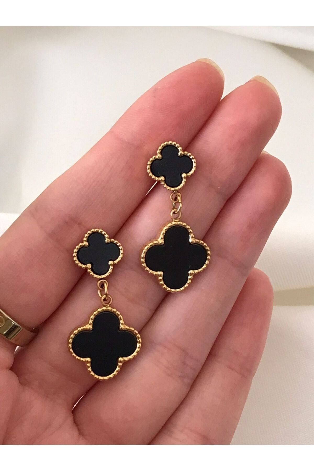 Van cleef long earrings hot sale