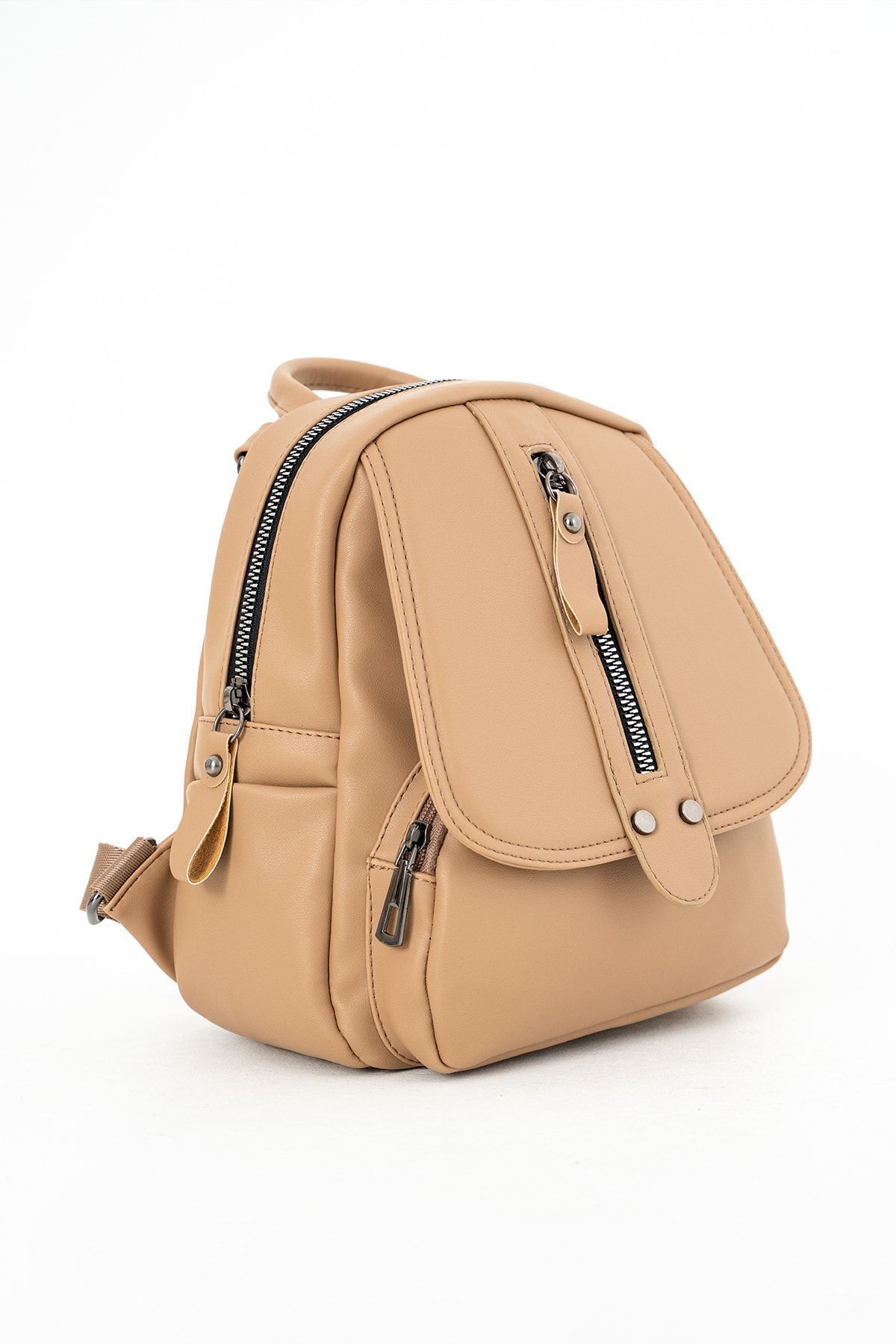 FiONA BAG Kadın Vizon Sırt Ve Omuz Çantası Taşıması Kolay Ve Çok Kullanışlı fotoğrafı 5 (önizleme)