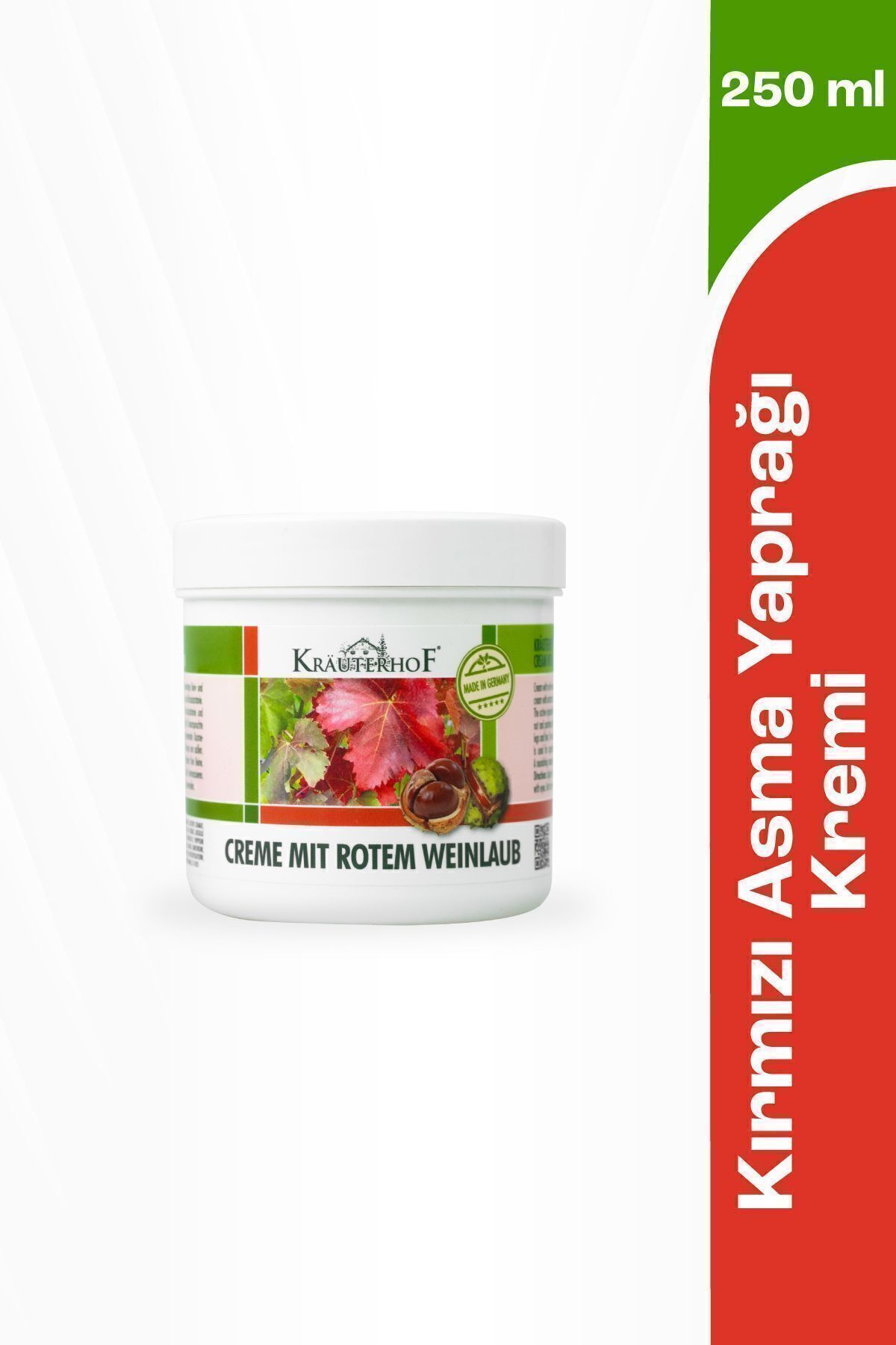 کرم برگ قرمز انگور 250 میلی لیتر Krauterhof
