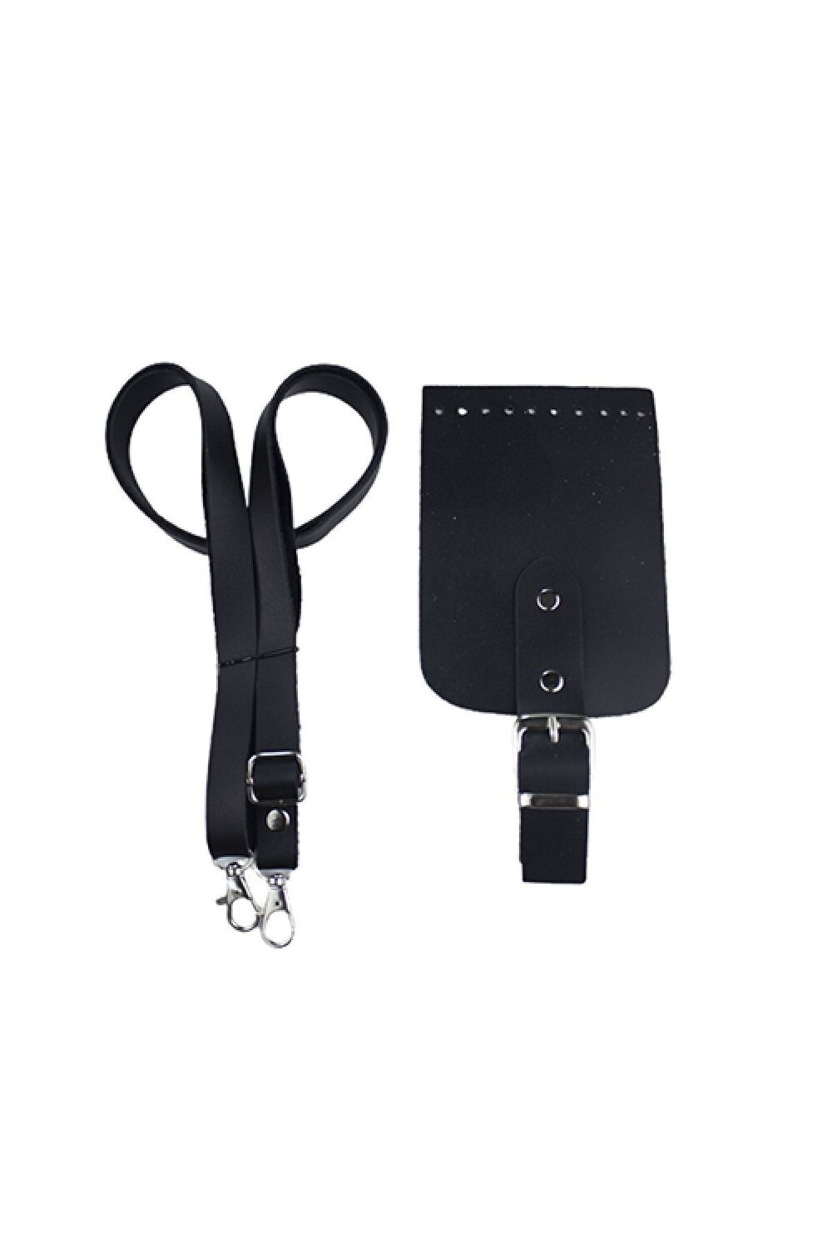 Prestij Boncuk Deri Örgü Çanta Cüzdan Telefonluk Yapım Seti Büyük Model- 1 Set