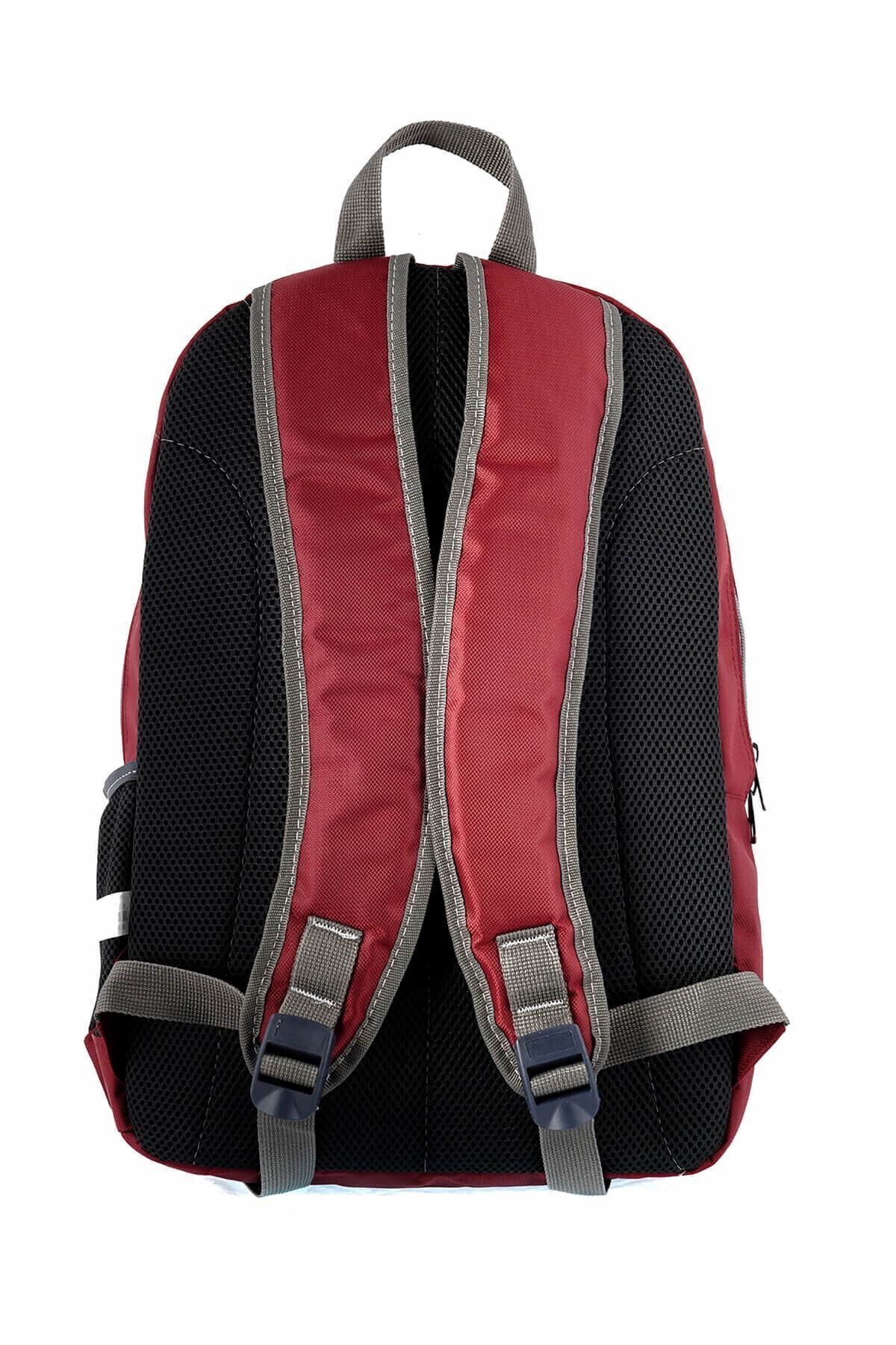 Bordo Unisex Sırt Çantası Lm8541