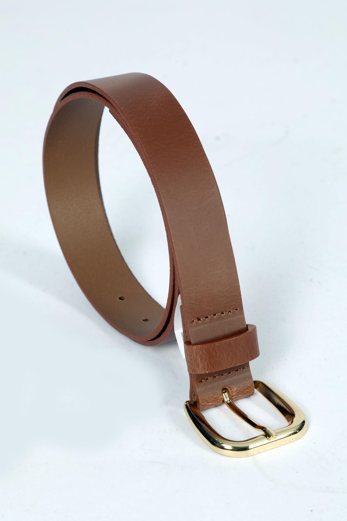 کمربند چرمی زنانه می قهوه ای Lee Cooper