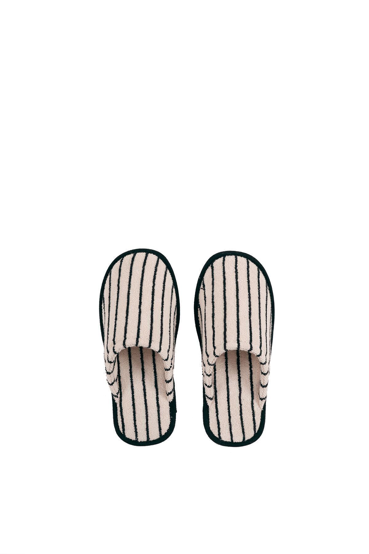 In Lines İpliği Boyalı Unisex Terlik 3