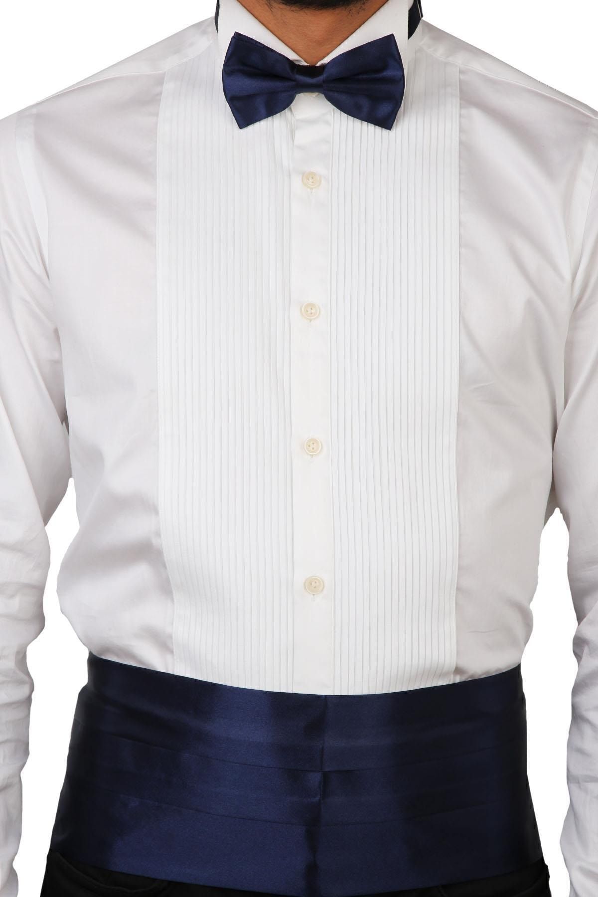  – ست کمربند تاکسیدوی داماد و پاپیونSmk54