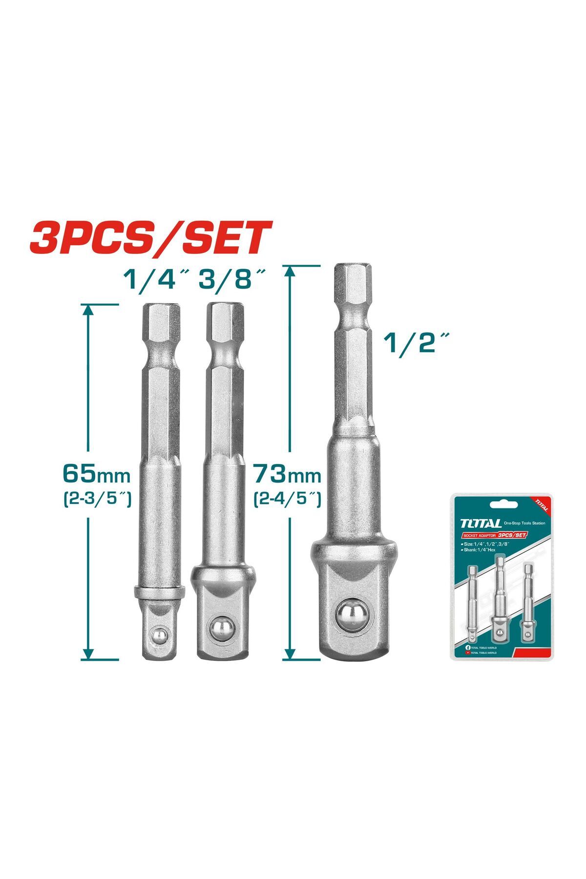 TOTAL SOKET ADAPTÖRÜ - TAC273651