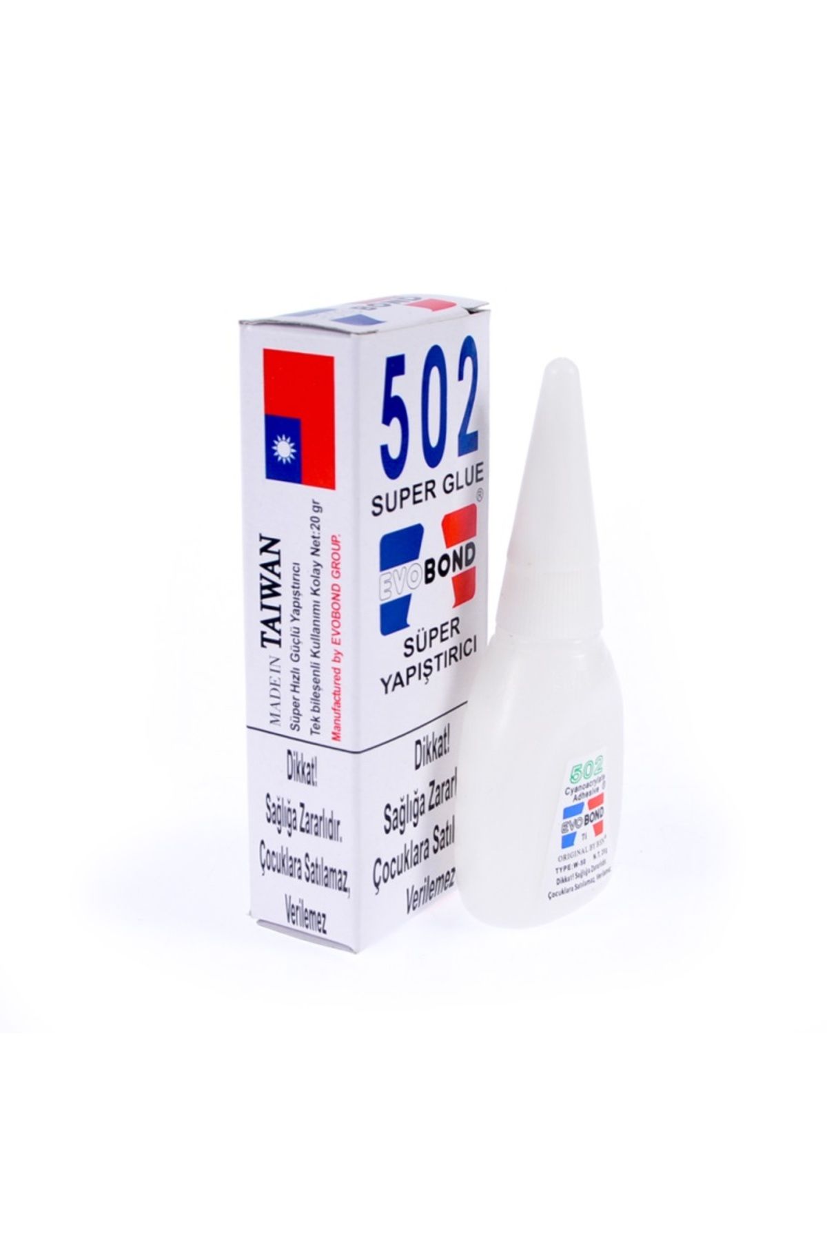 EvoBond 502 Super Glue Süper Yapıştırıcı Taıwan