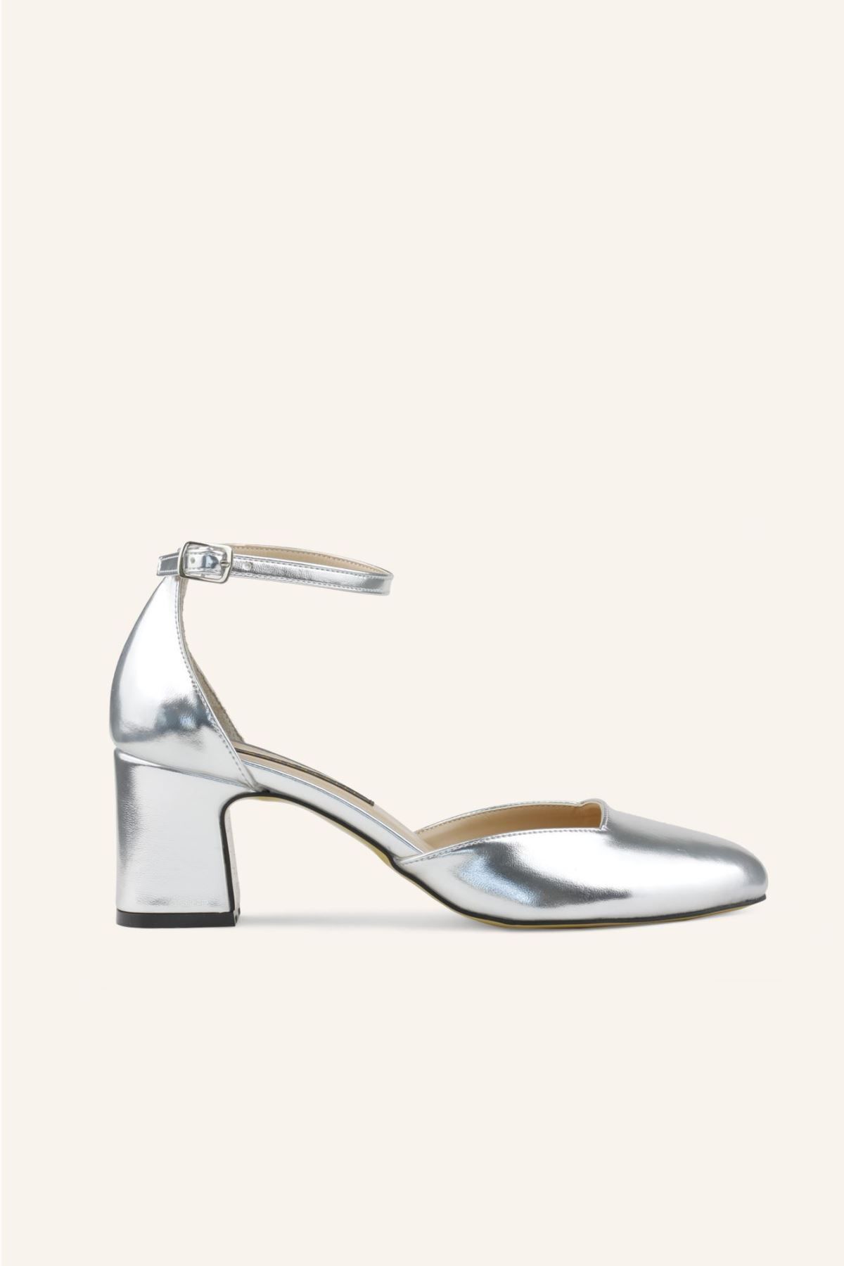 MARCATELLI-Jane Silver High Heels 1