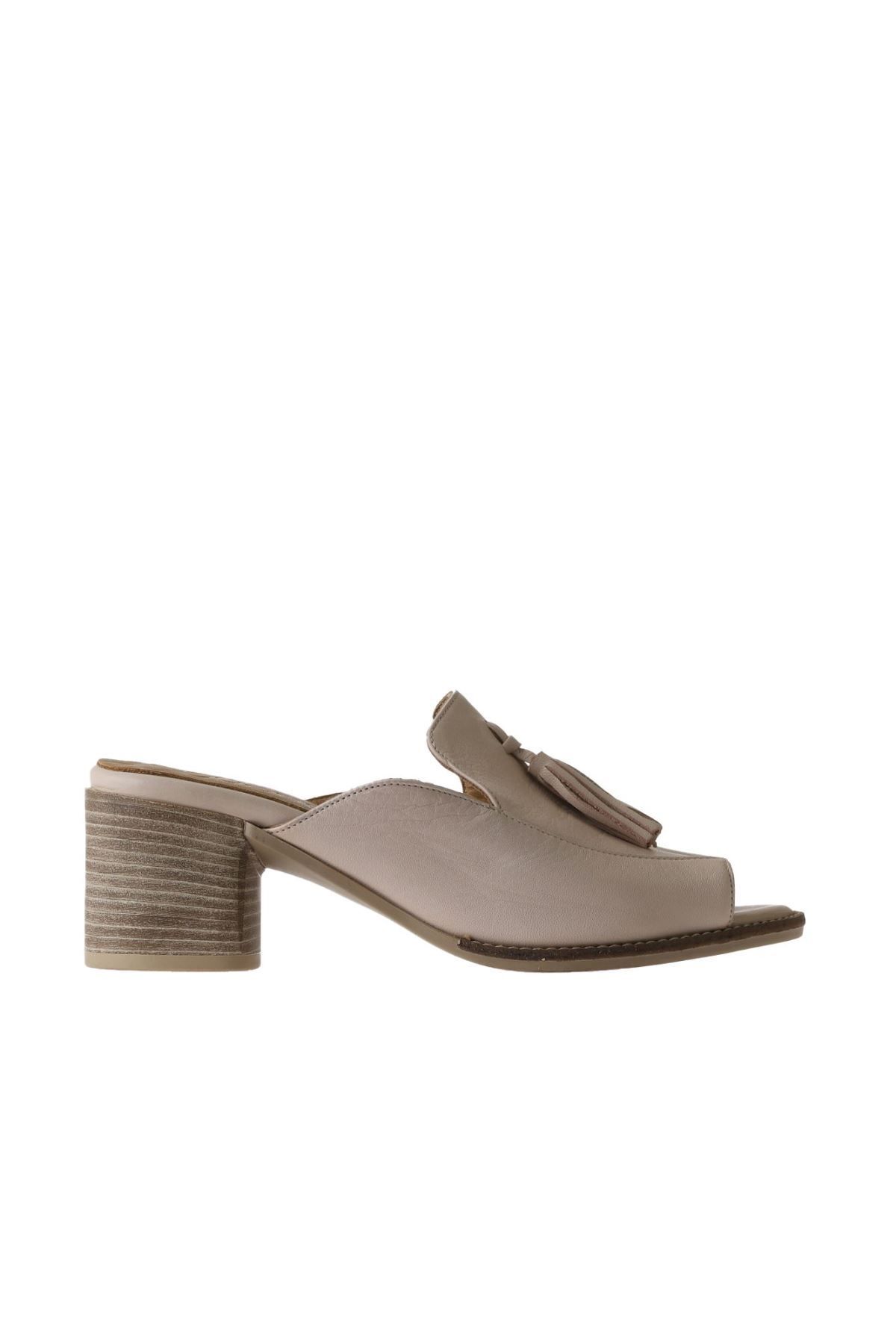 Bueno Shoes-01wu10800 موديل شبشب نسائي بكعب من الجلد الوردي 2