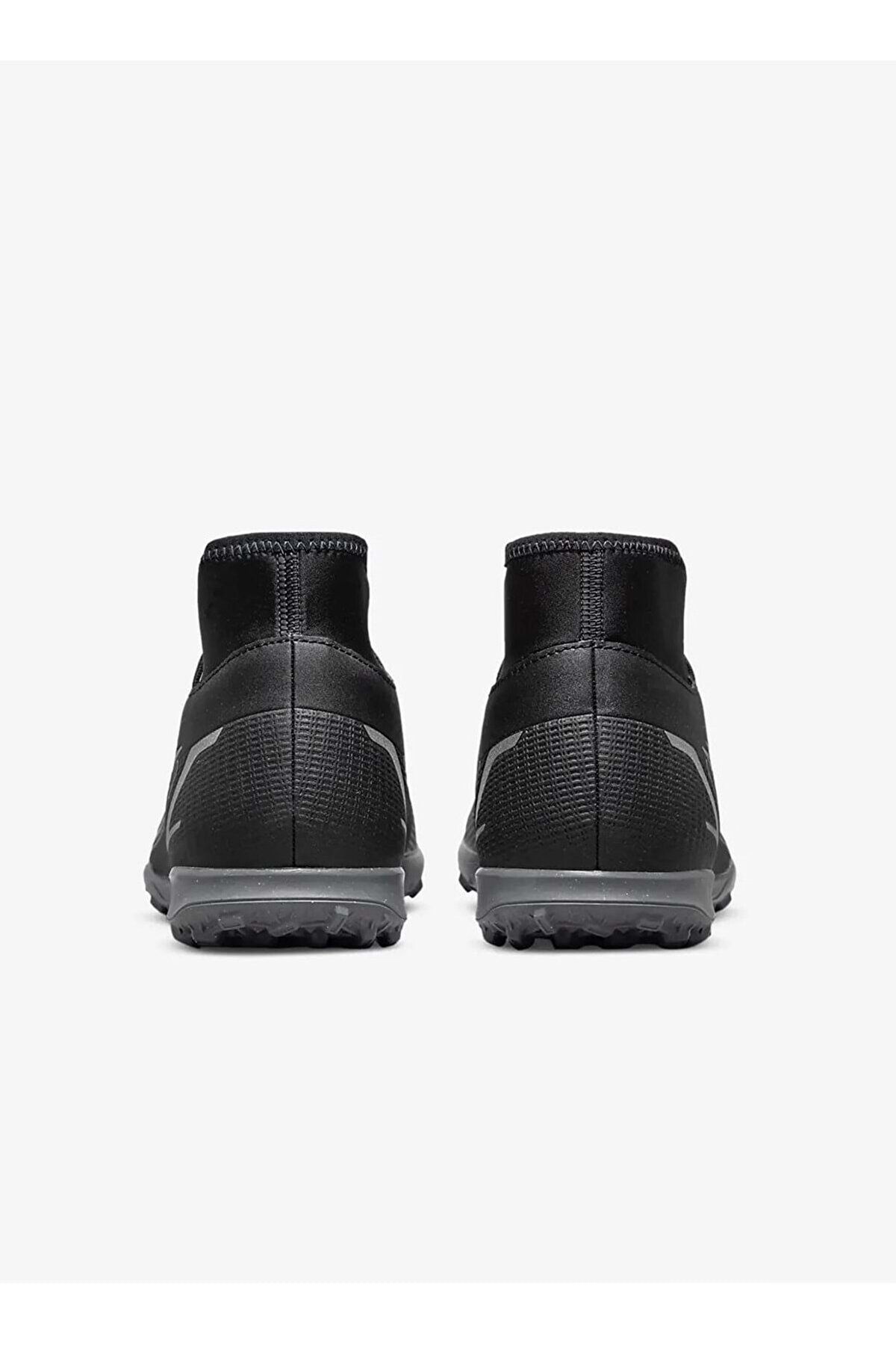 کفش چمن مصنوعی داخلی مشکی مردانه و زنانه CV0955 004 Mercurial Superfly 8 Club TF جورابهای Nike