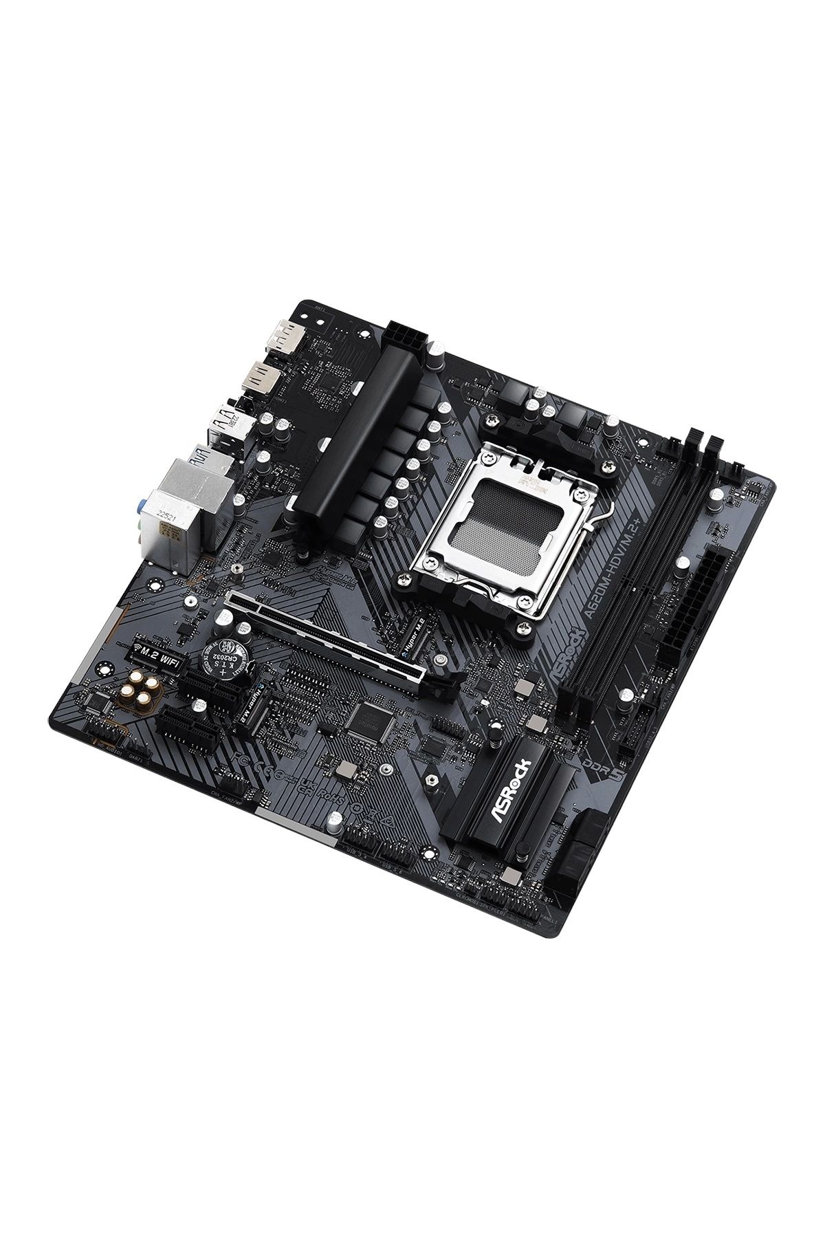 ASROCK-A620m-hdv/m.2 DDR5 HDMi-DP Type-C PCIe 4.0 AM5 Matx - لوحة أم للكمبيوتر المكتبي 5