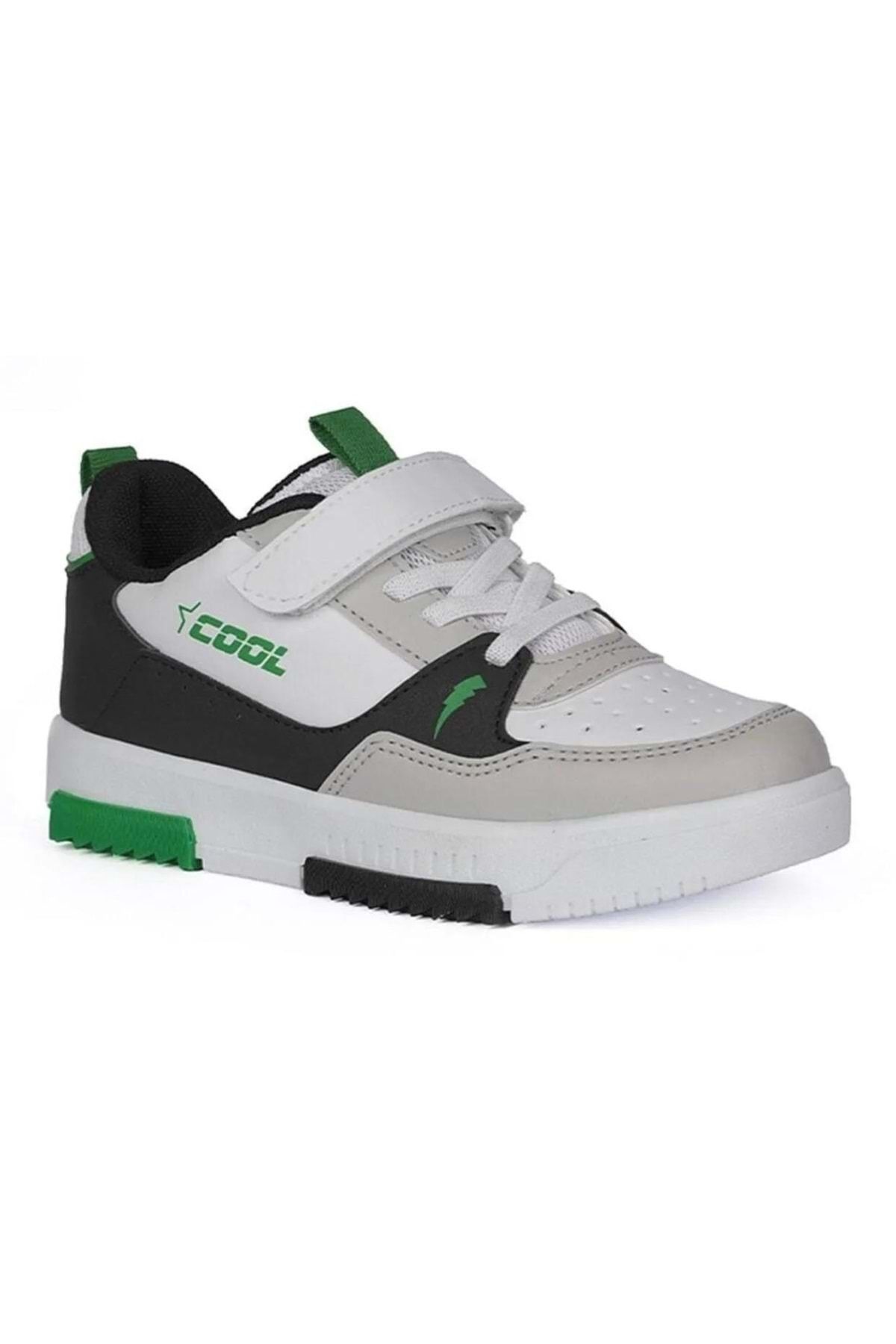 KOCAMANLAR کفش اسپرت بچه گانه Cool Max Force Sneaker سفید-سبز