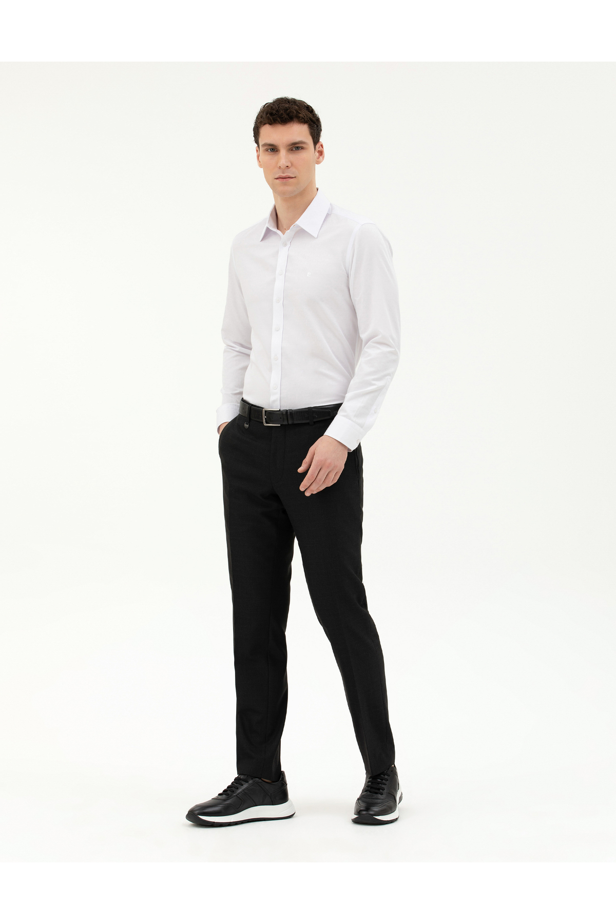 شلوار مردانه راسته فاق نرمال | پیر کاردین Pierre Cardin 972442 - تصویر 3